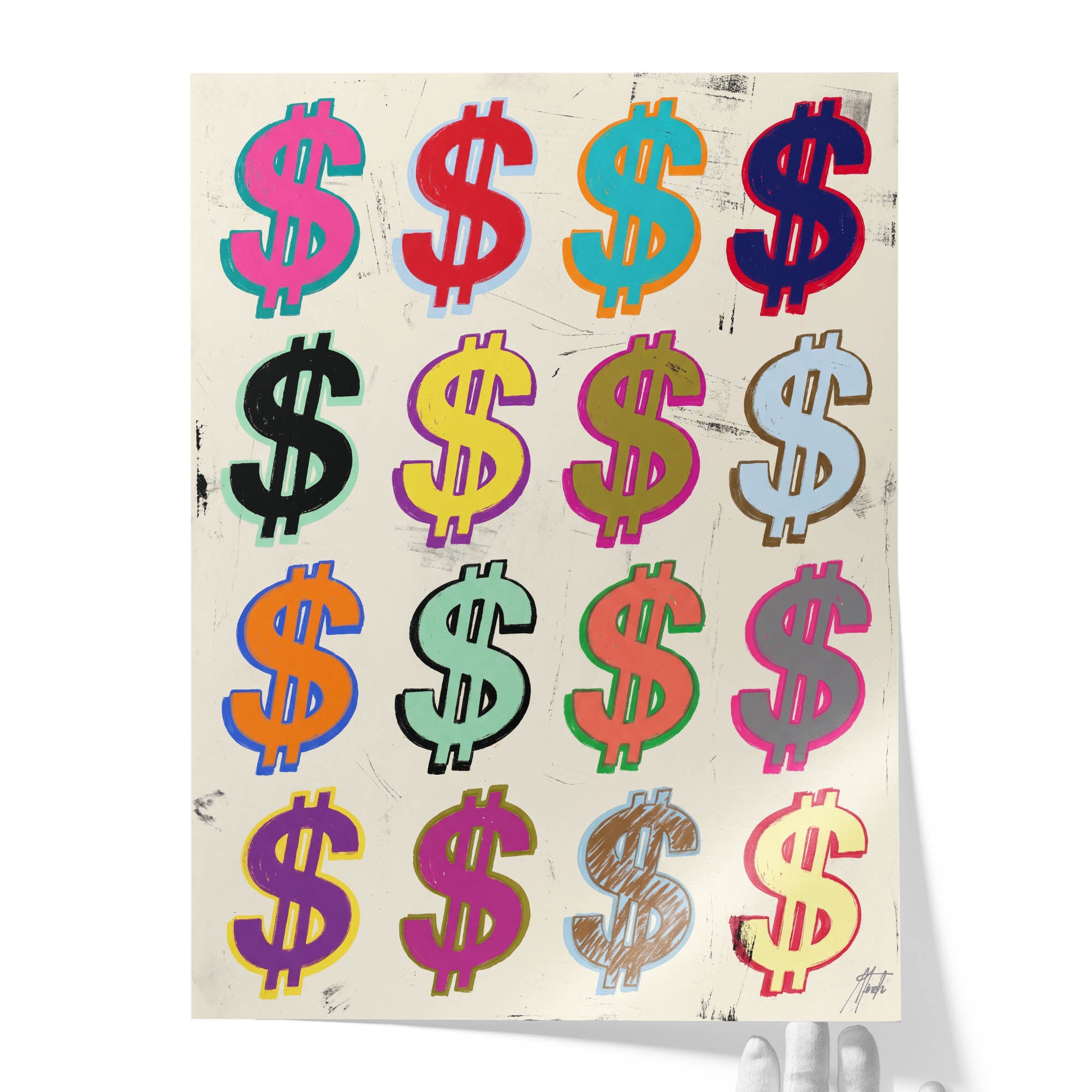 Dollar Signs — Cream