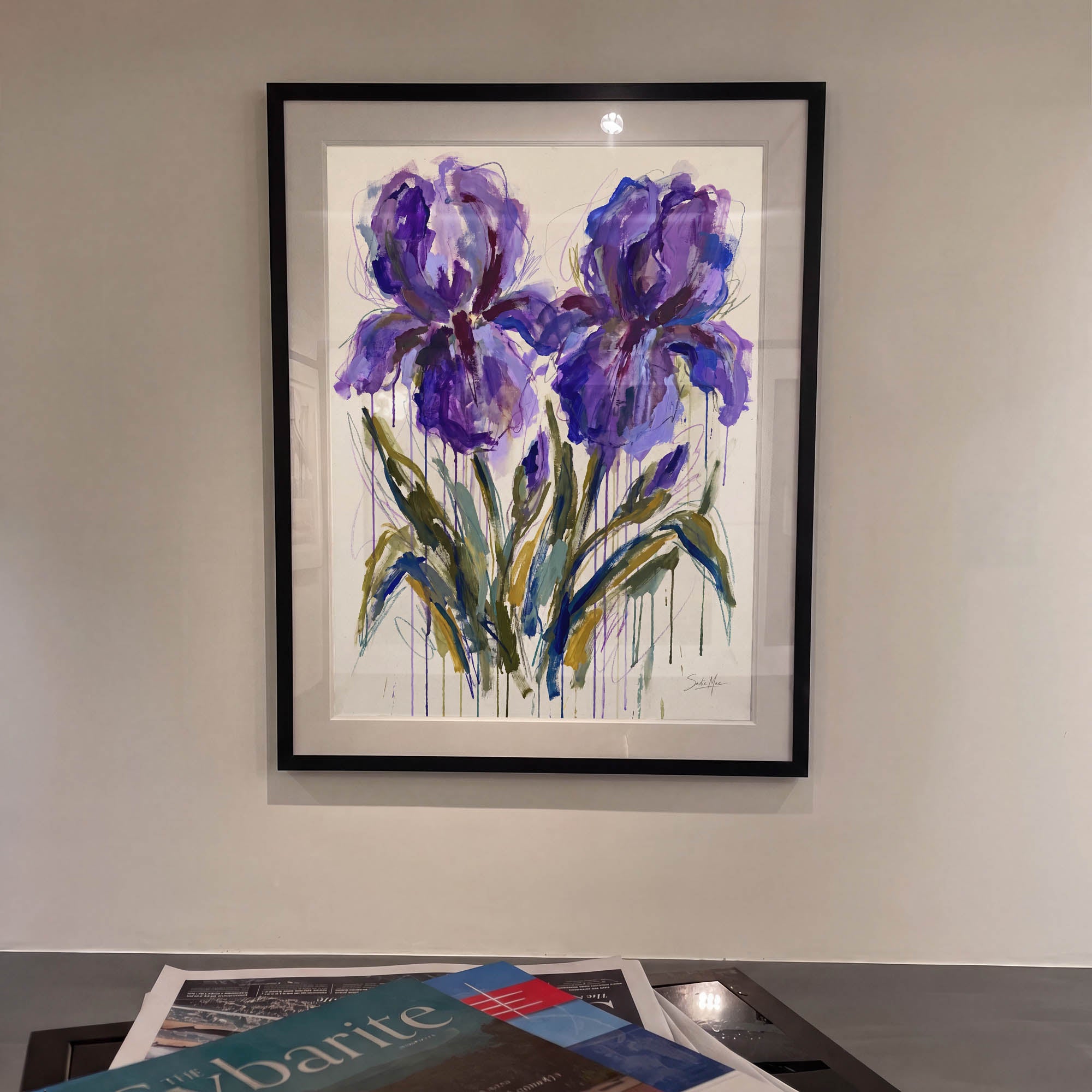 Amethyst Irises
