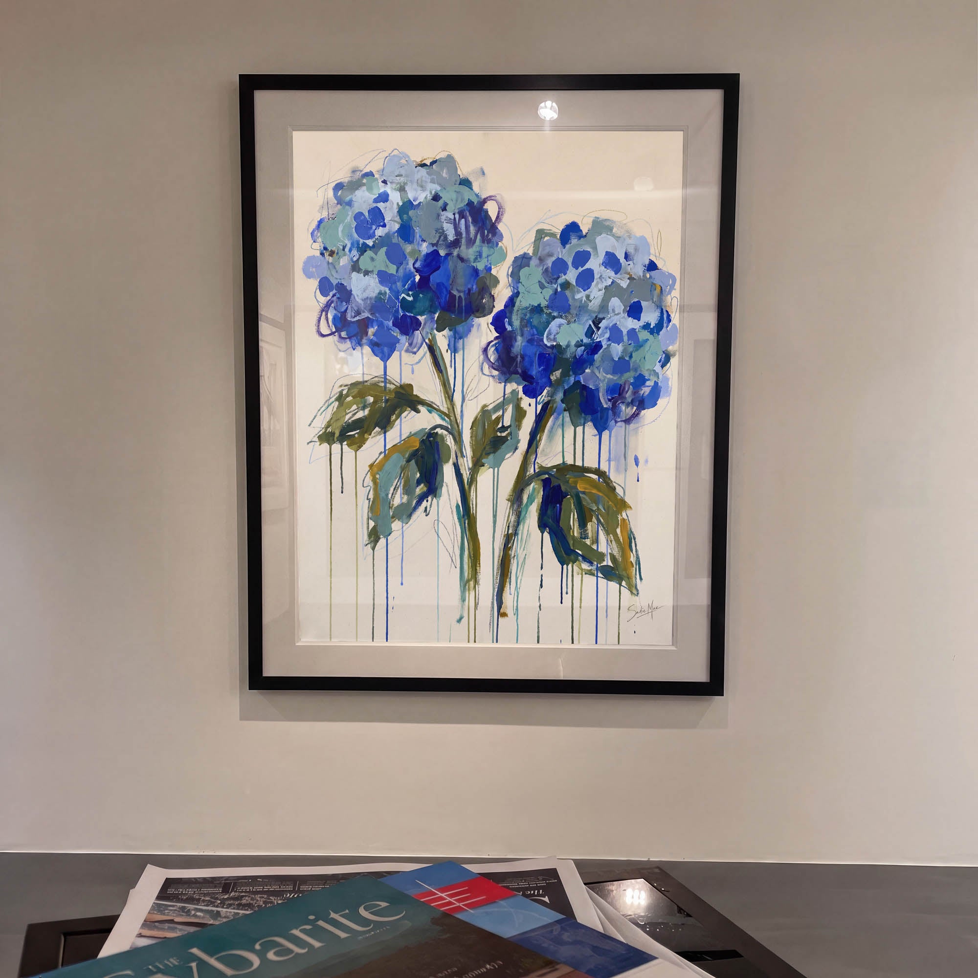Azure Hydrangeas
