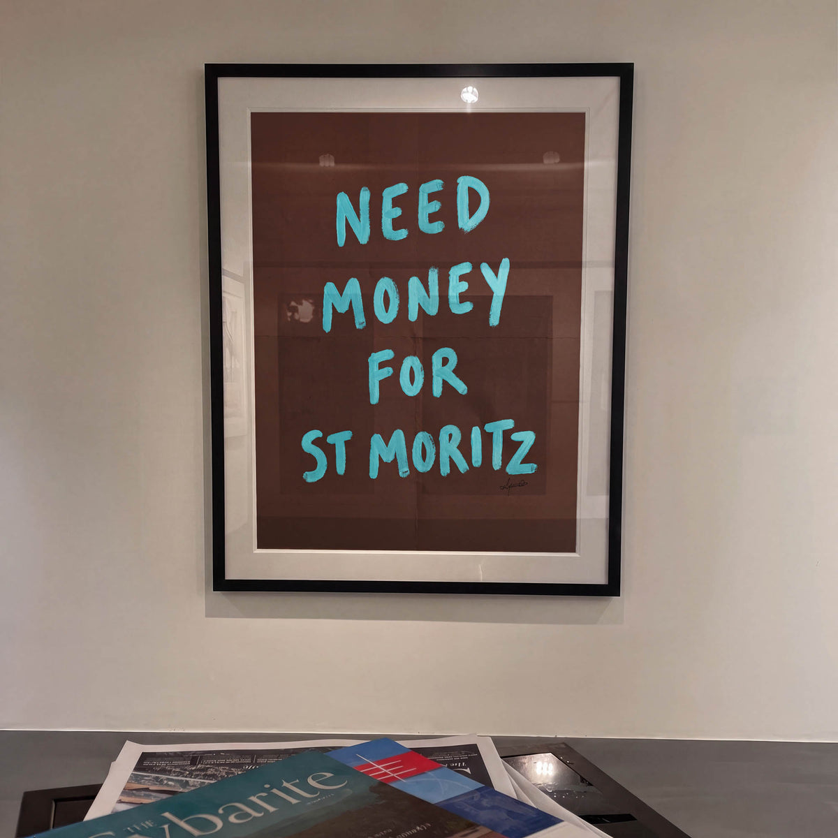 Money for St Moritz