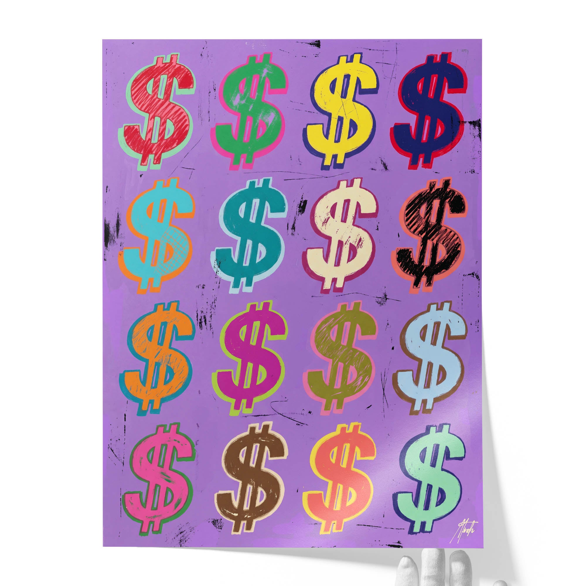 Dollar Signs — Lilac