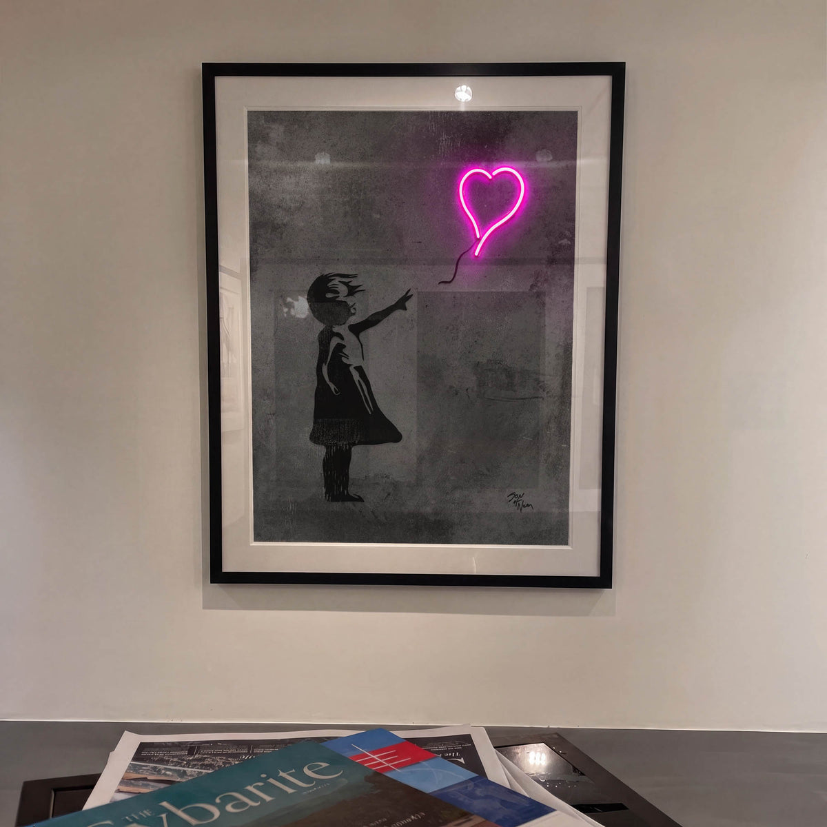 Banksy Balloon ‘Neon’