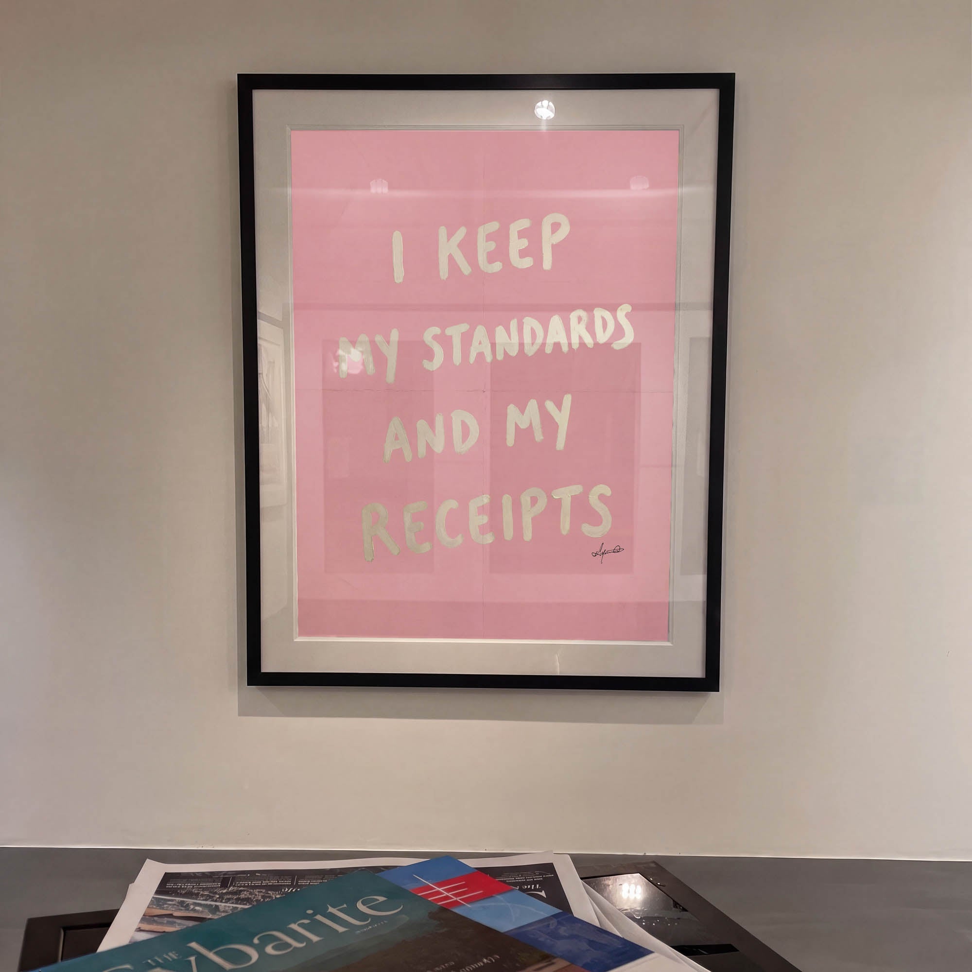 Standards and Receipts