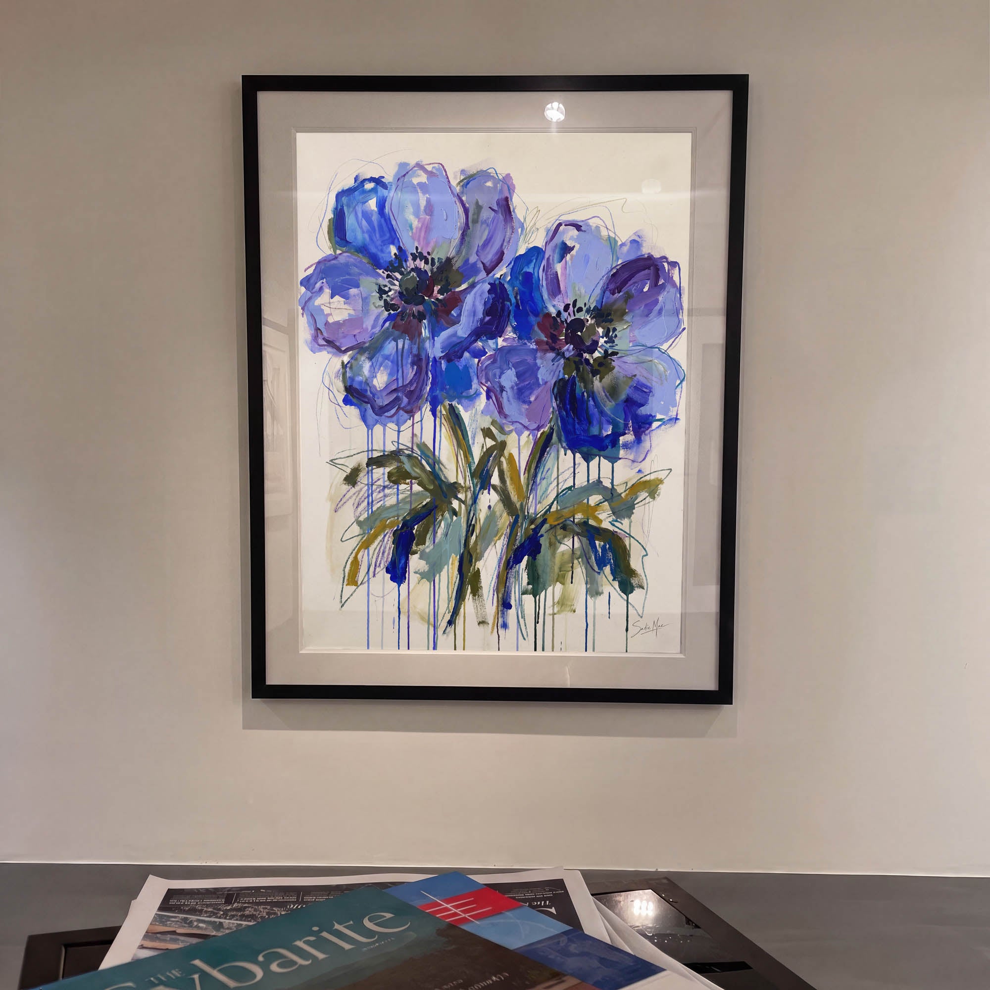 Indigo Anemones