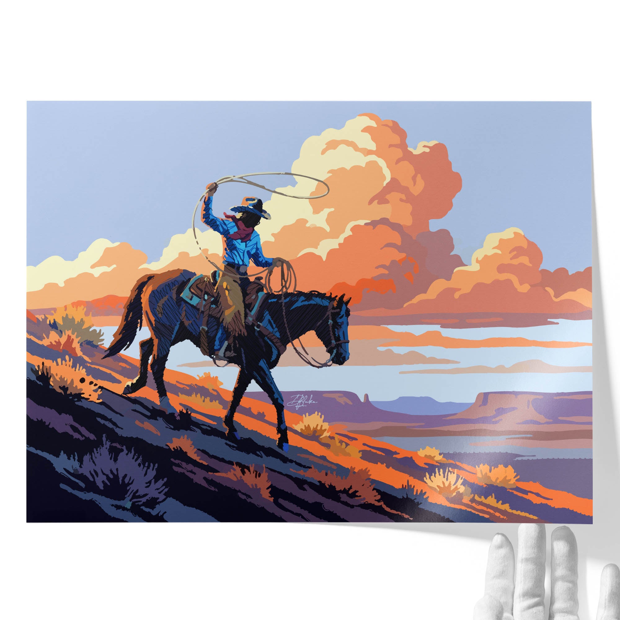 Cloudbank Cowgirl