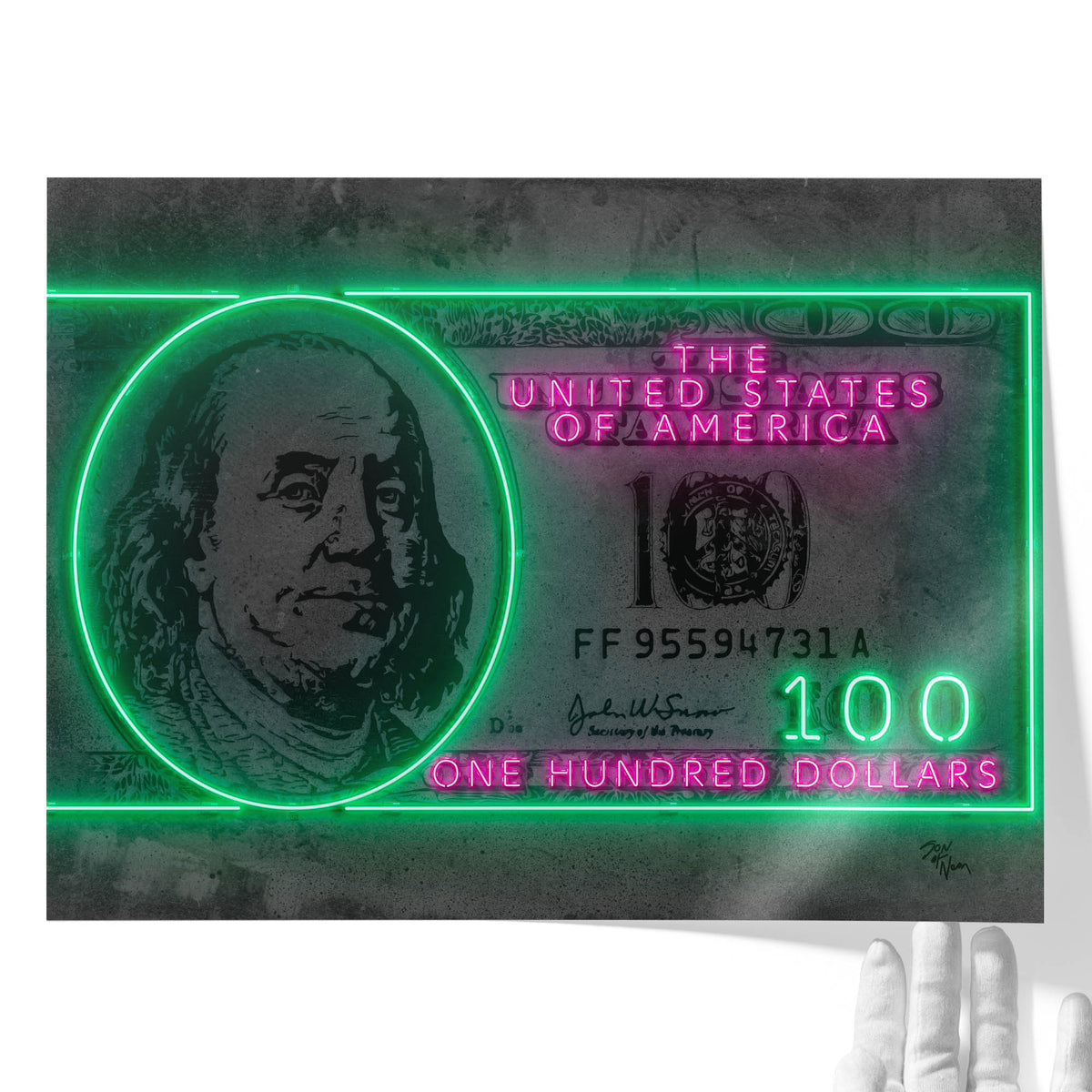 Benjamin Dollar ‘Neon’
