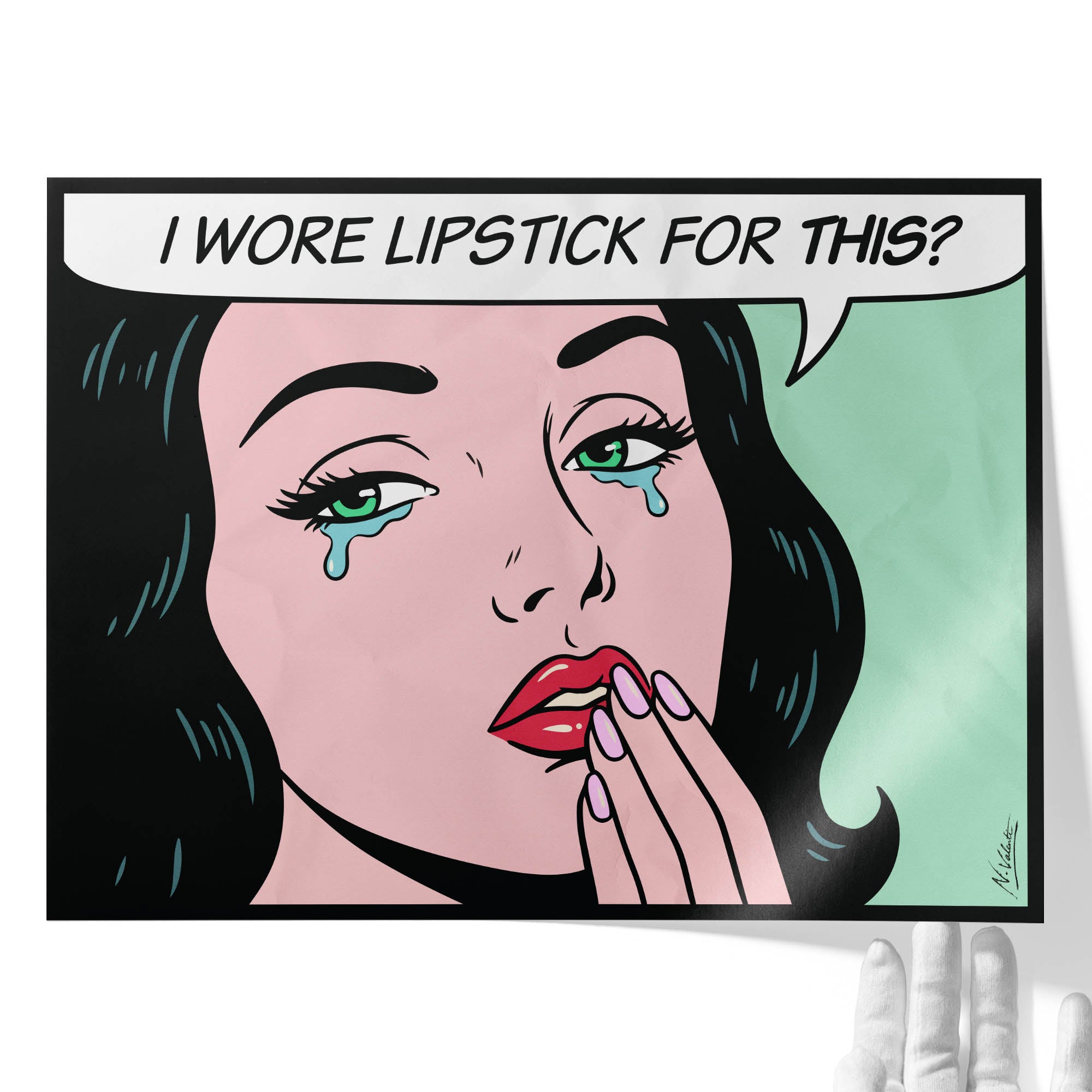 Lipstick for this?