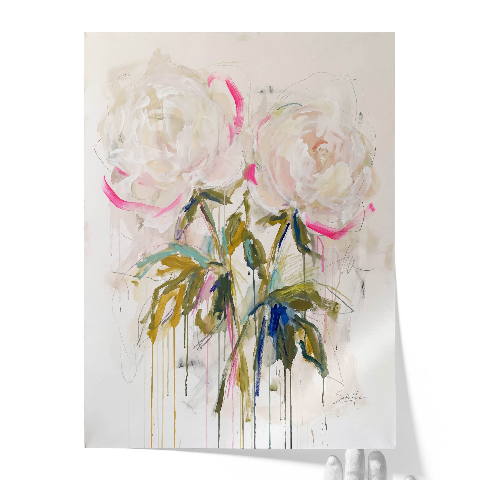 Pearl Peonies