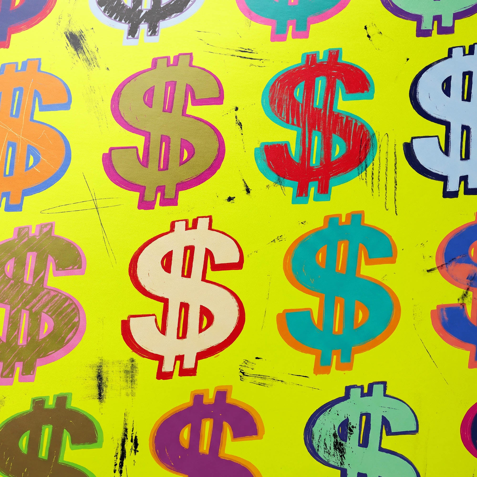 Dollar Signs — Yellow