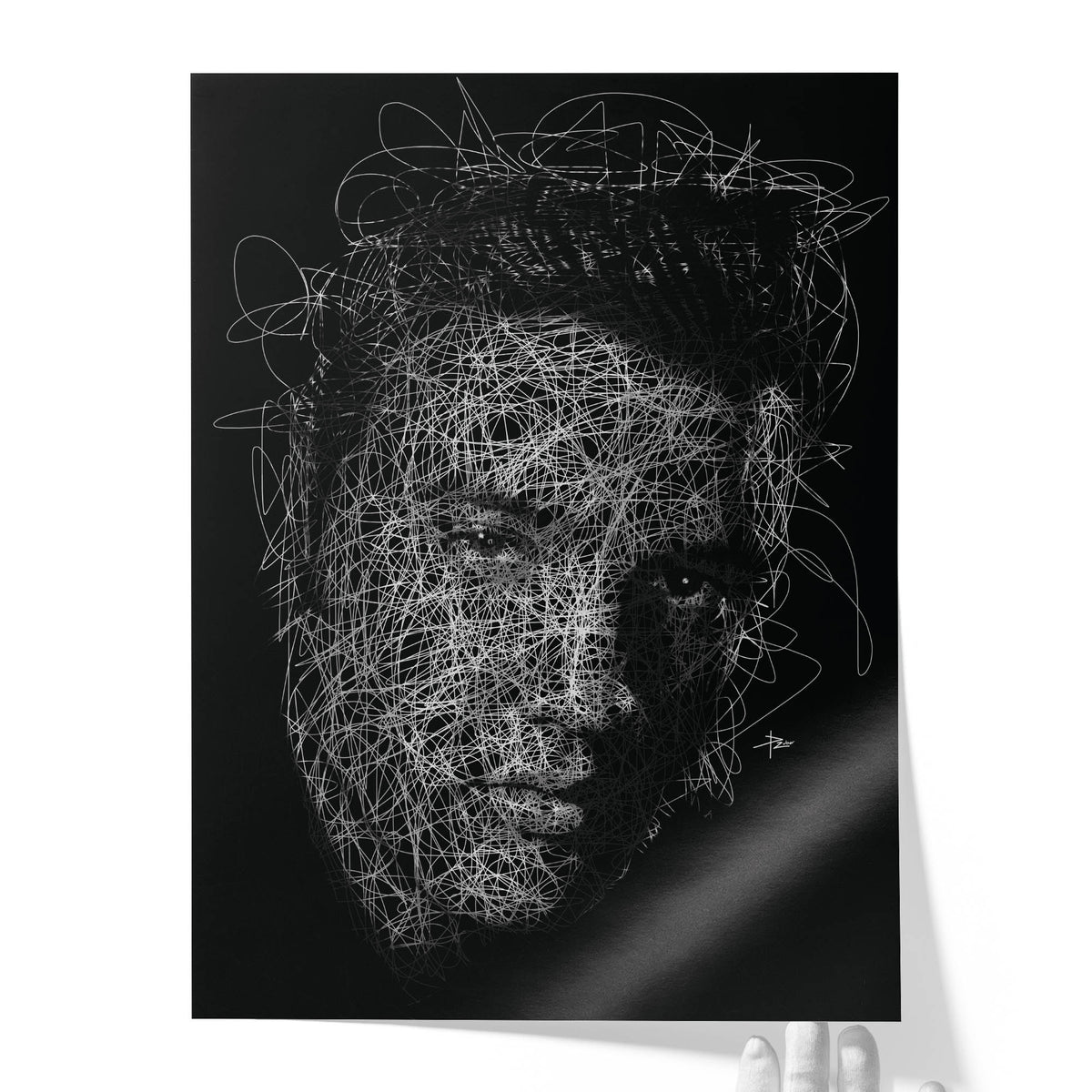 Scribbling Elvis
