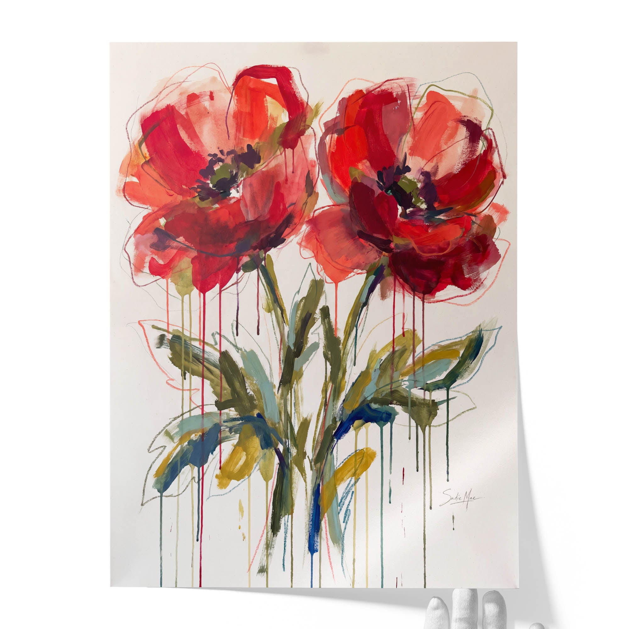 Crimson Poppies