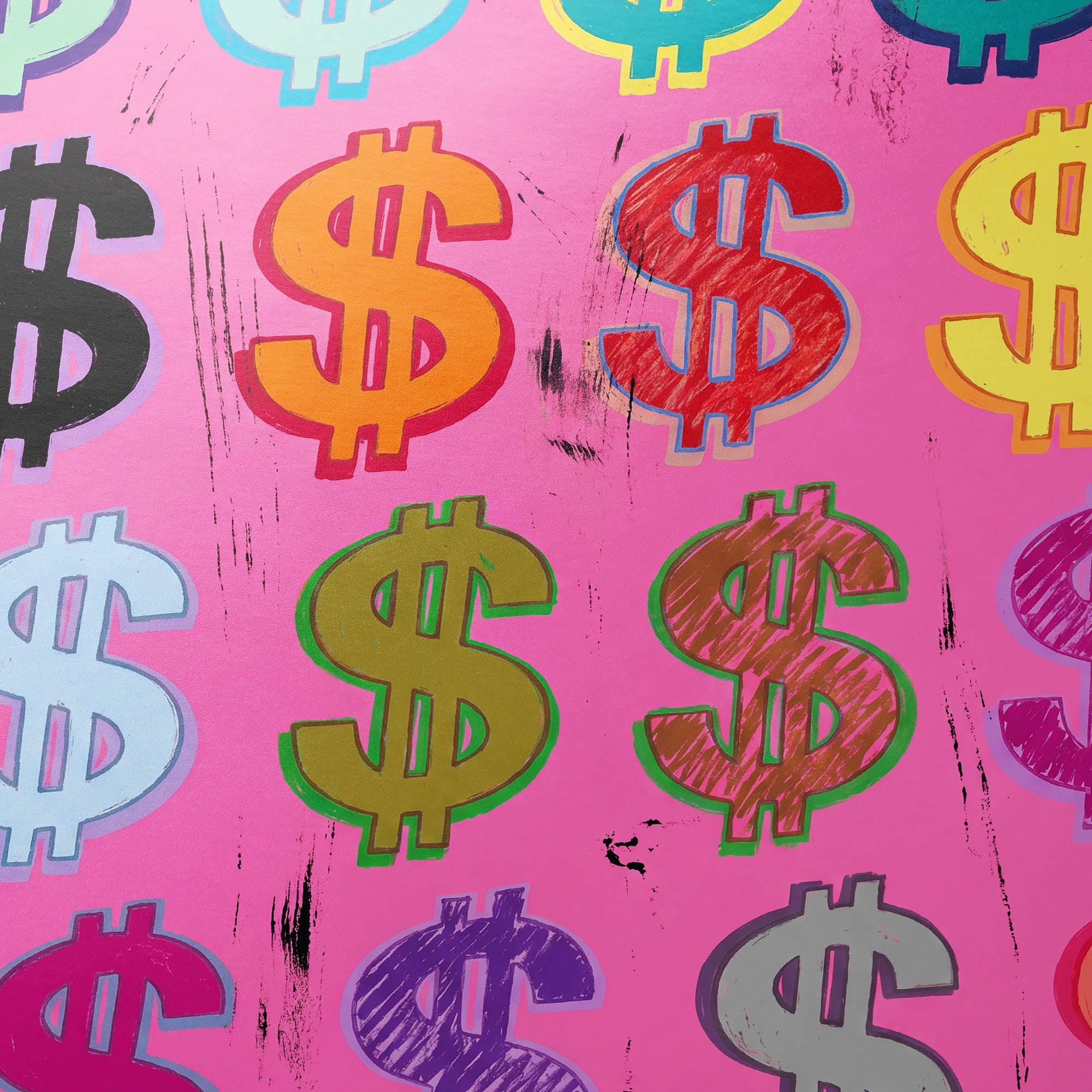 Dollar Signs — Pink