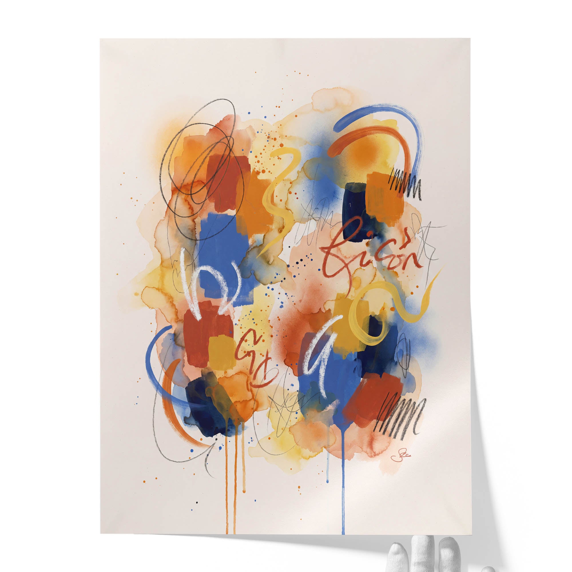 Ochre Rhythm No. 1