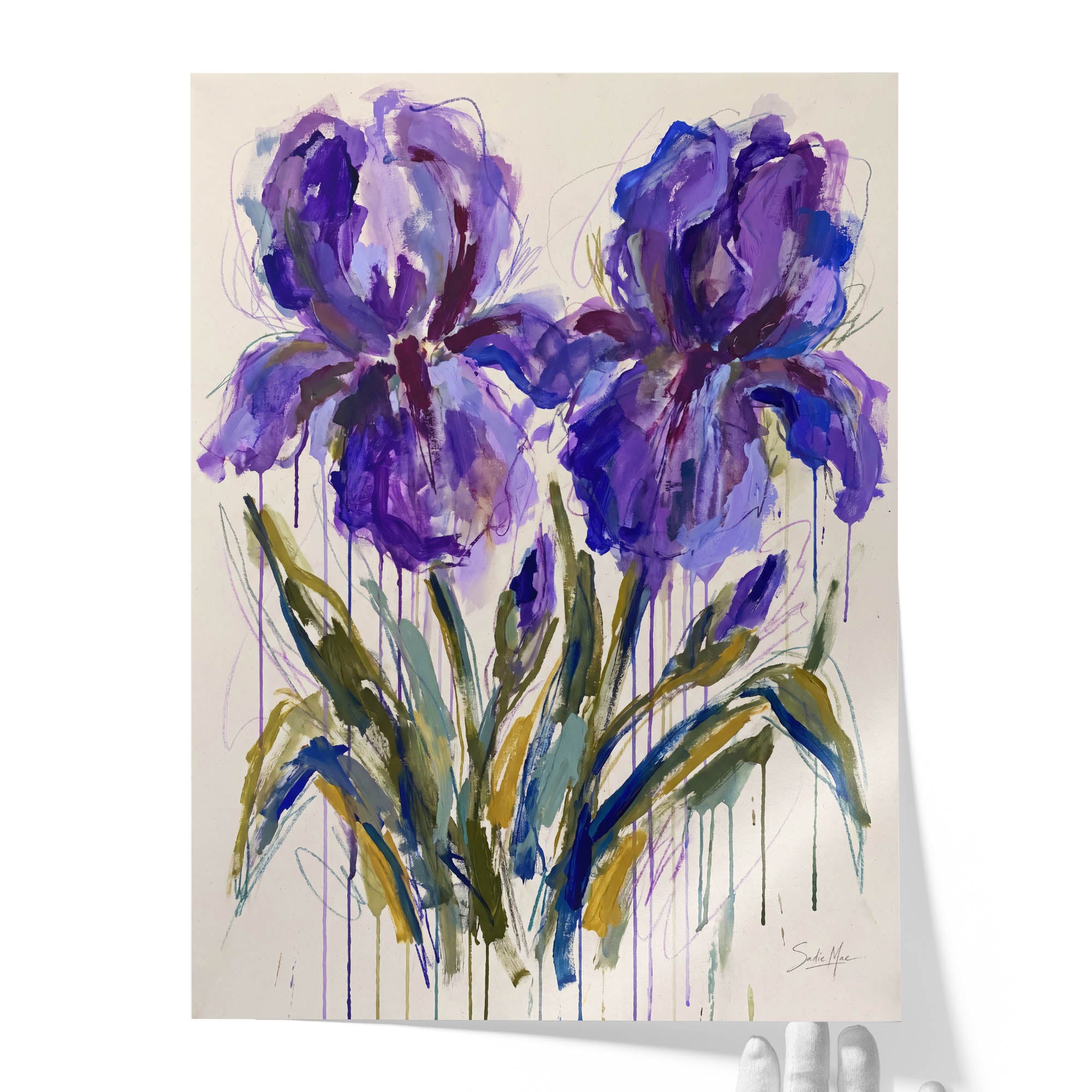 Amethyst Irises