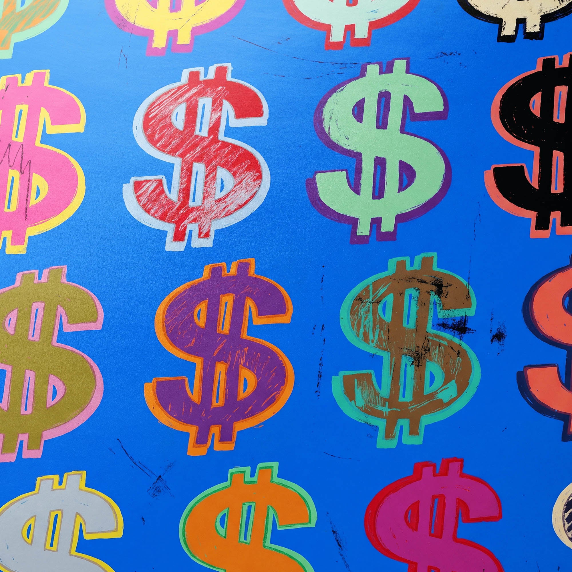 Dollar Signs — Blue