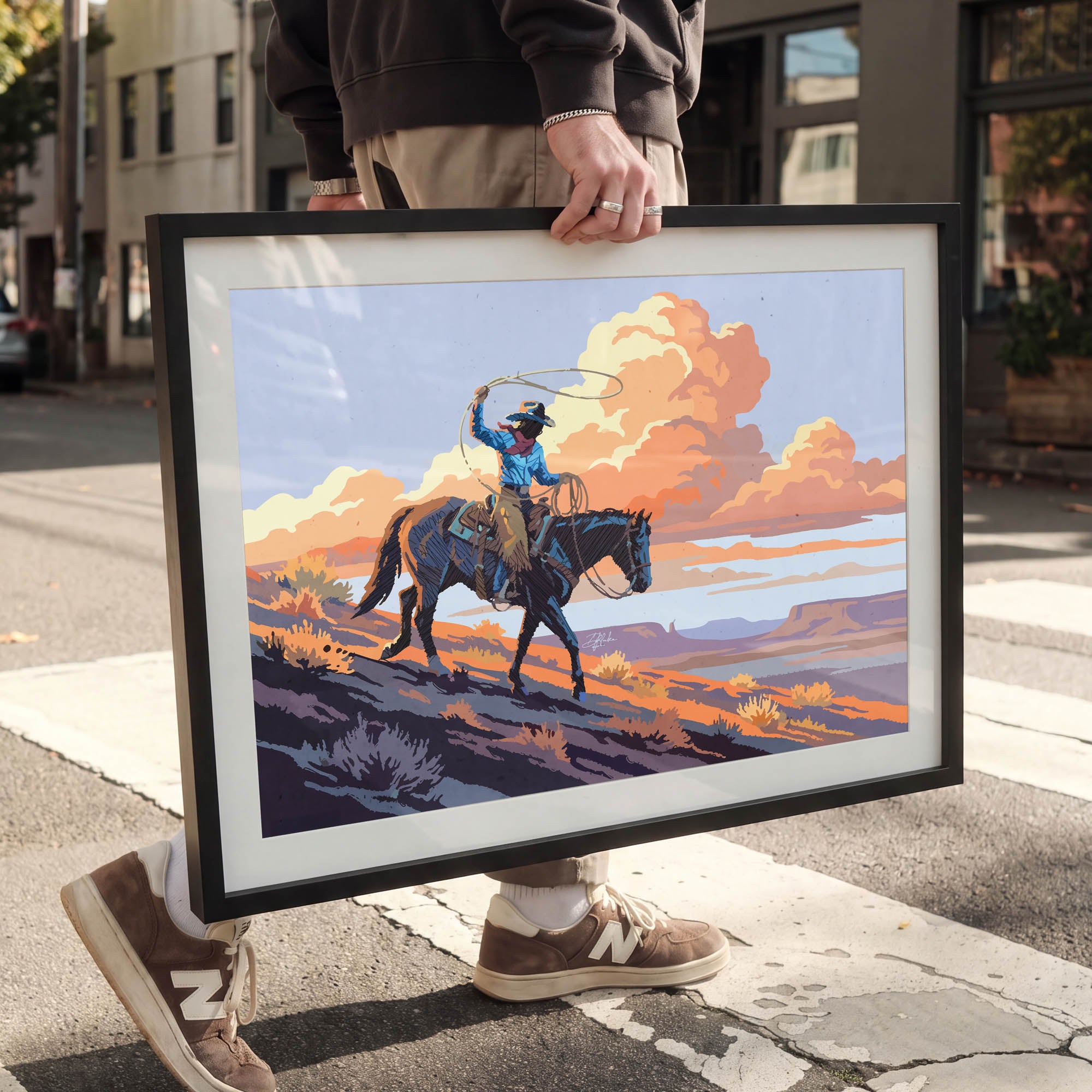 Cloudbank Cowgirl