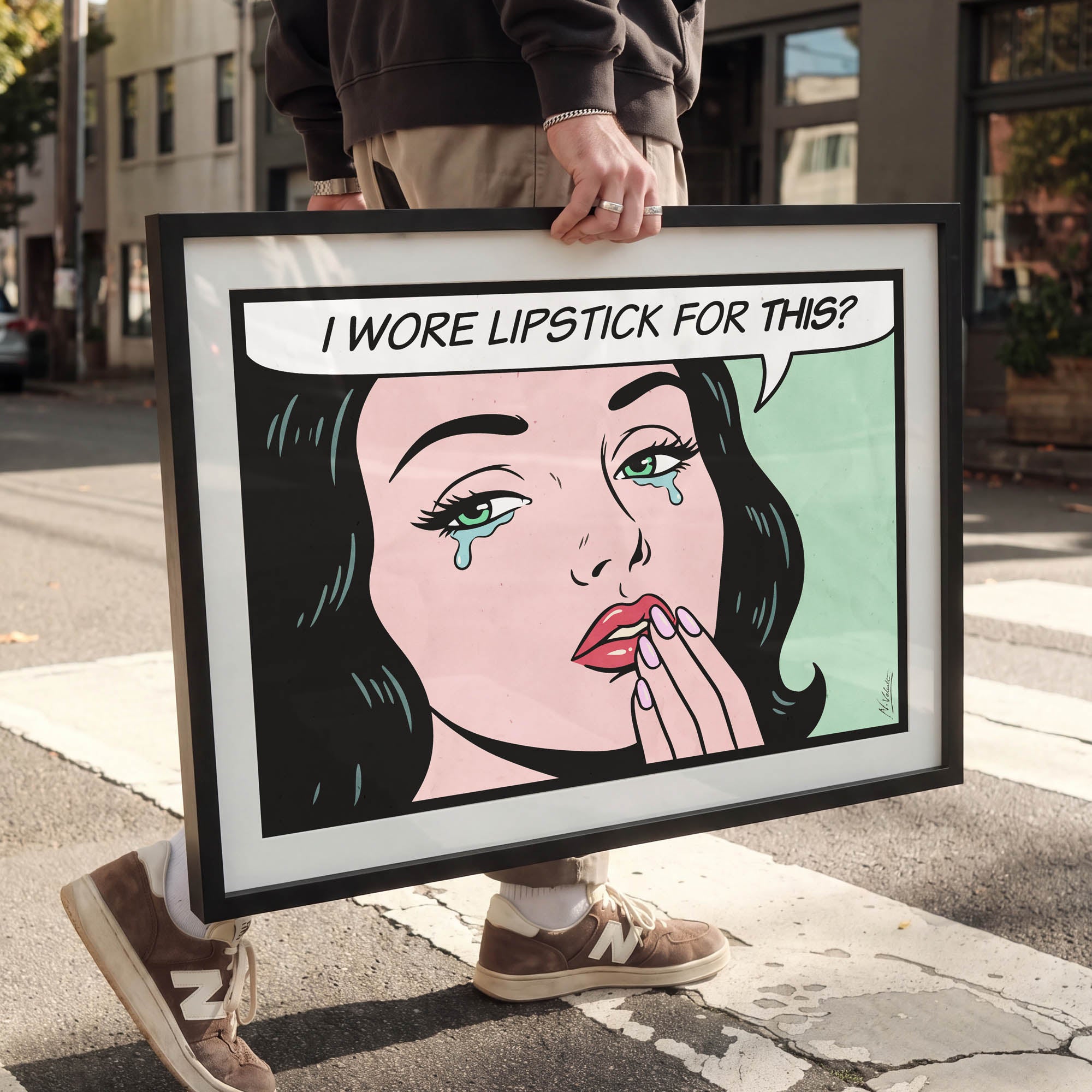 Lipstick for this?