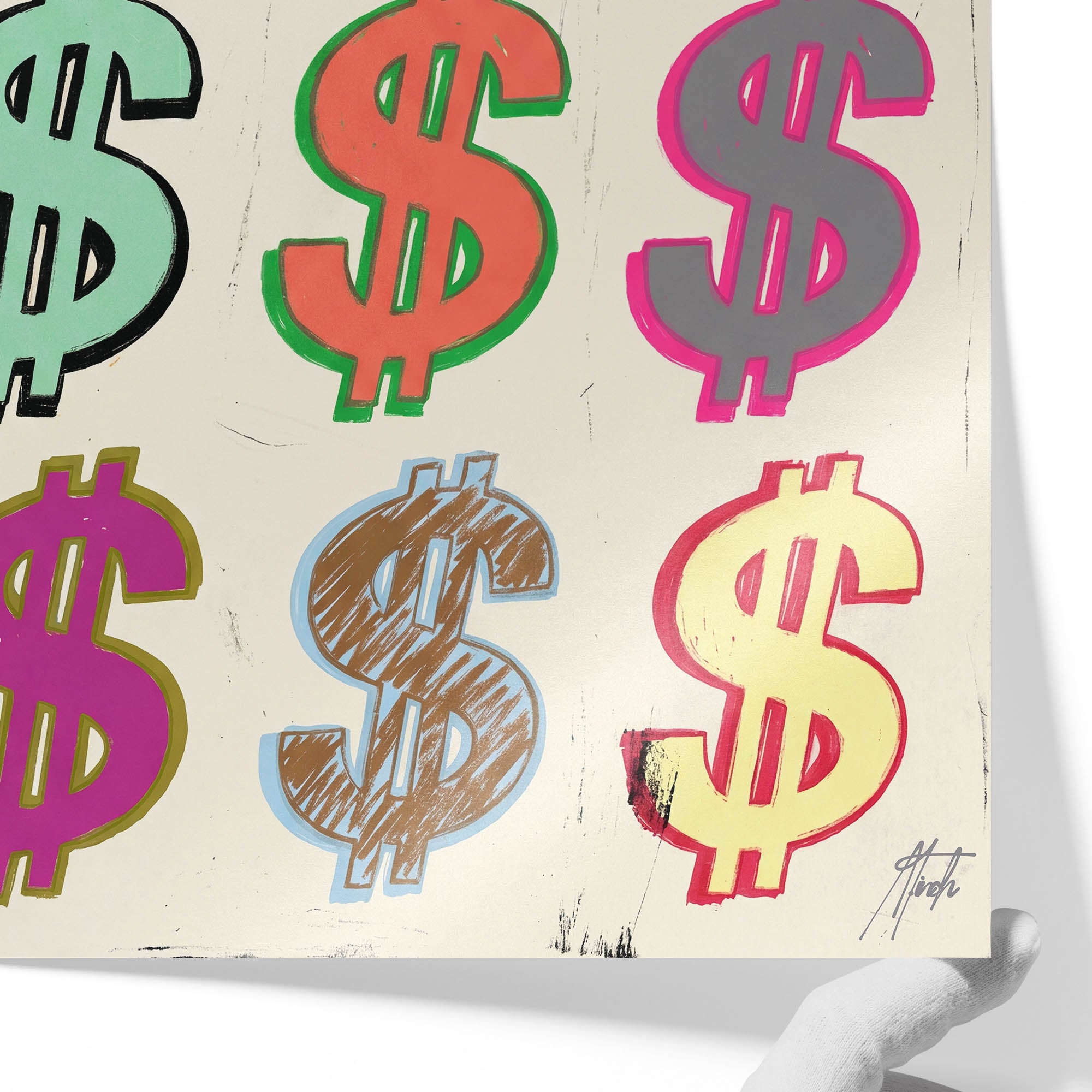 Dollar Signs — Cream