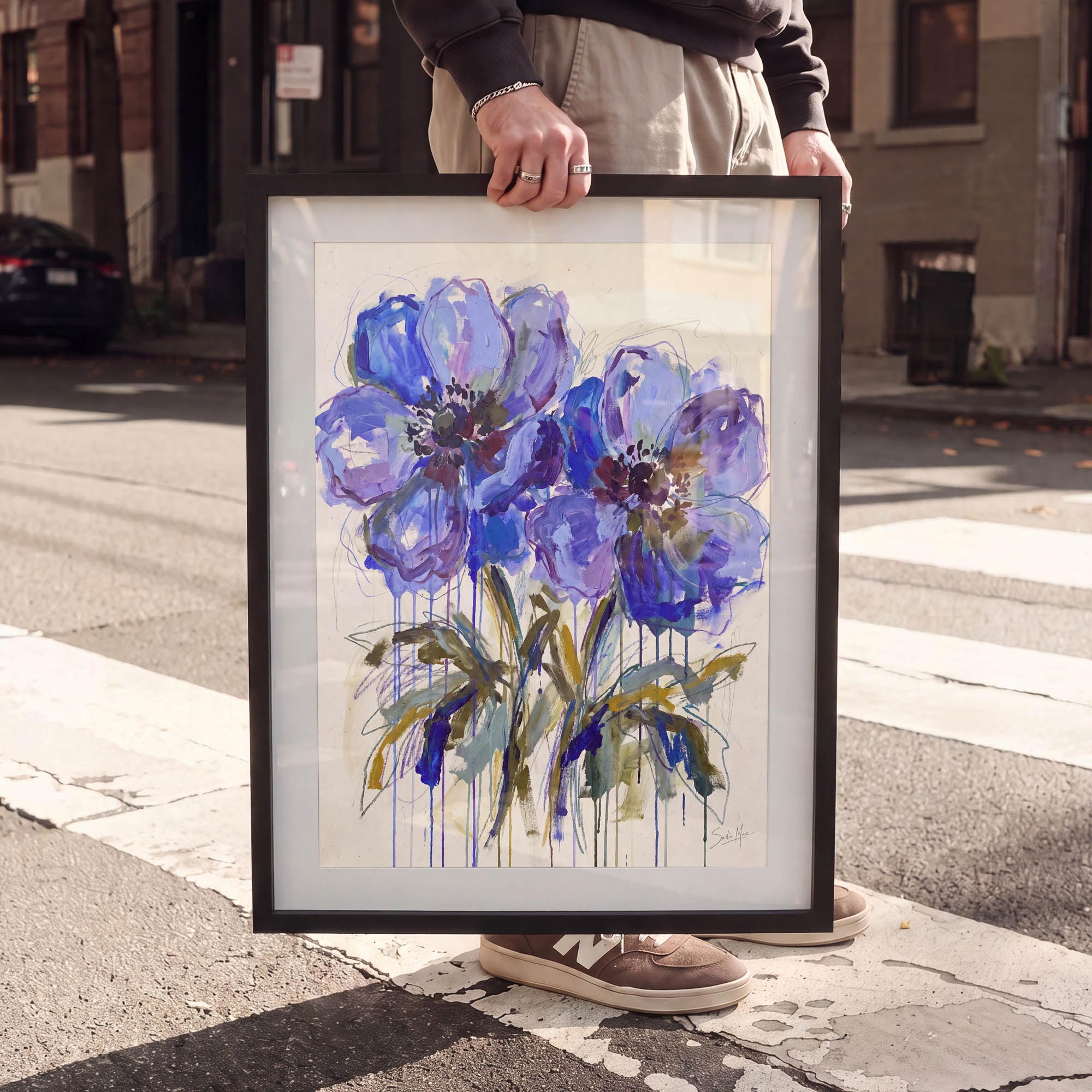 Indigo Anemones