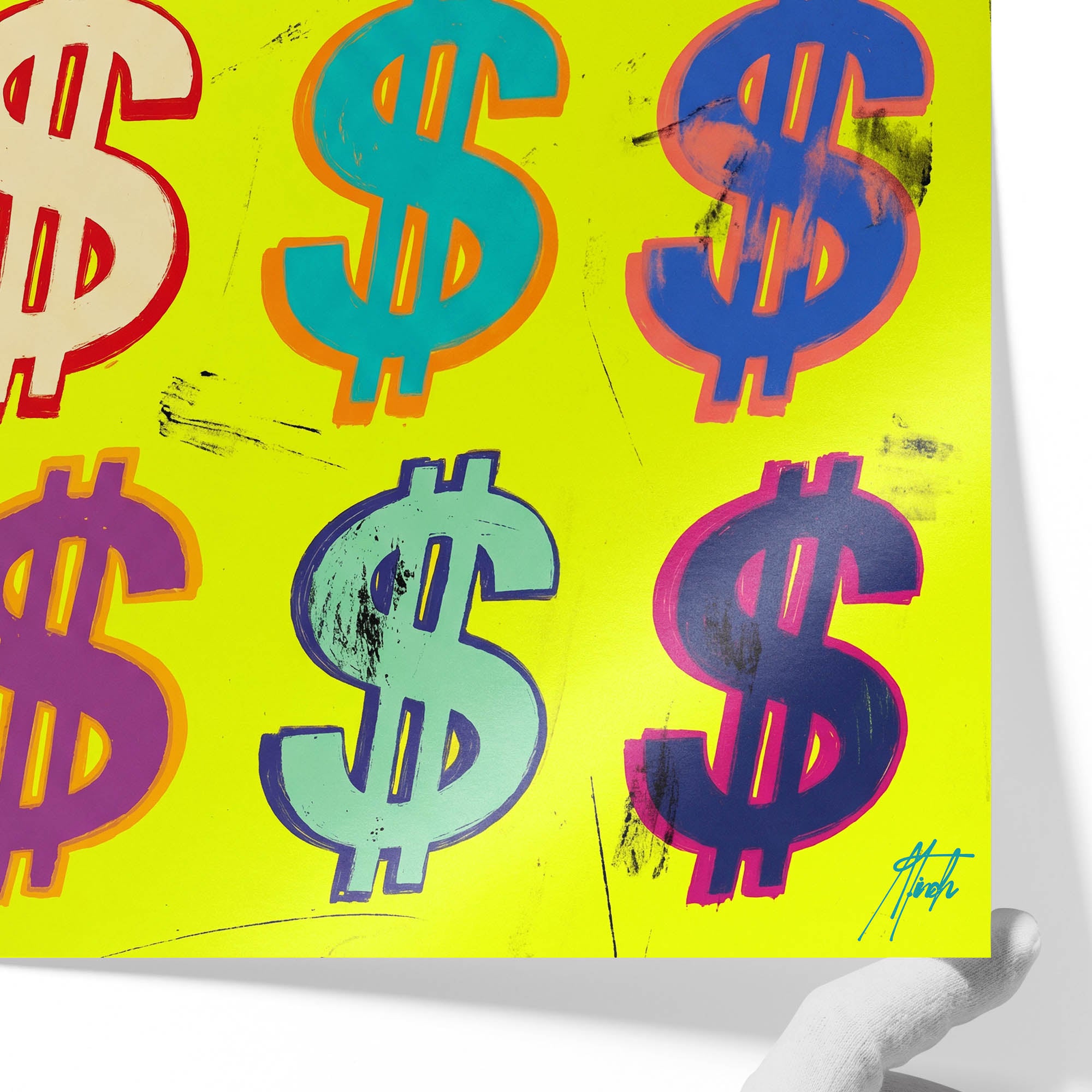 Dollar Signs — Yellow