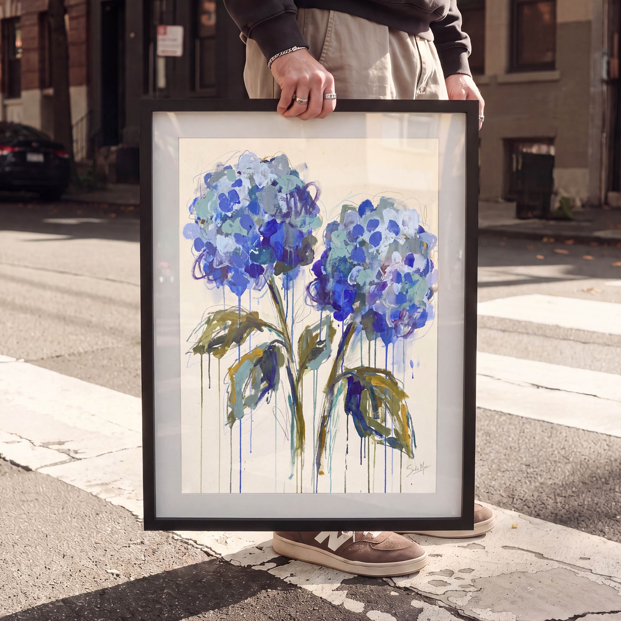 Azure Hydrangeas