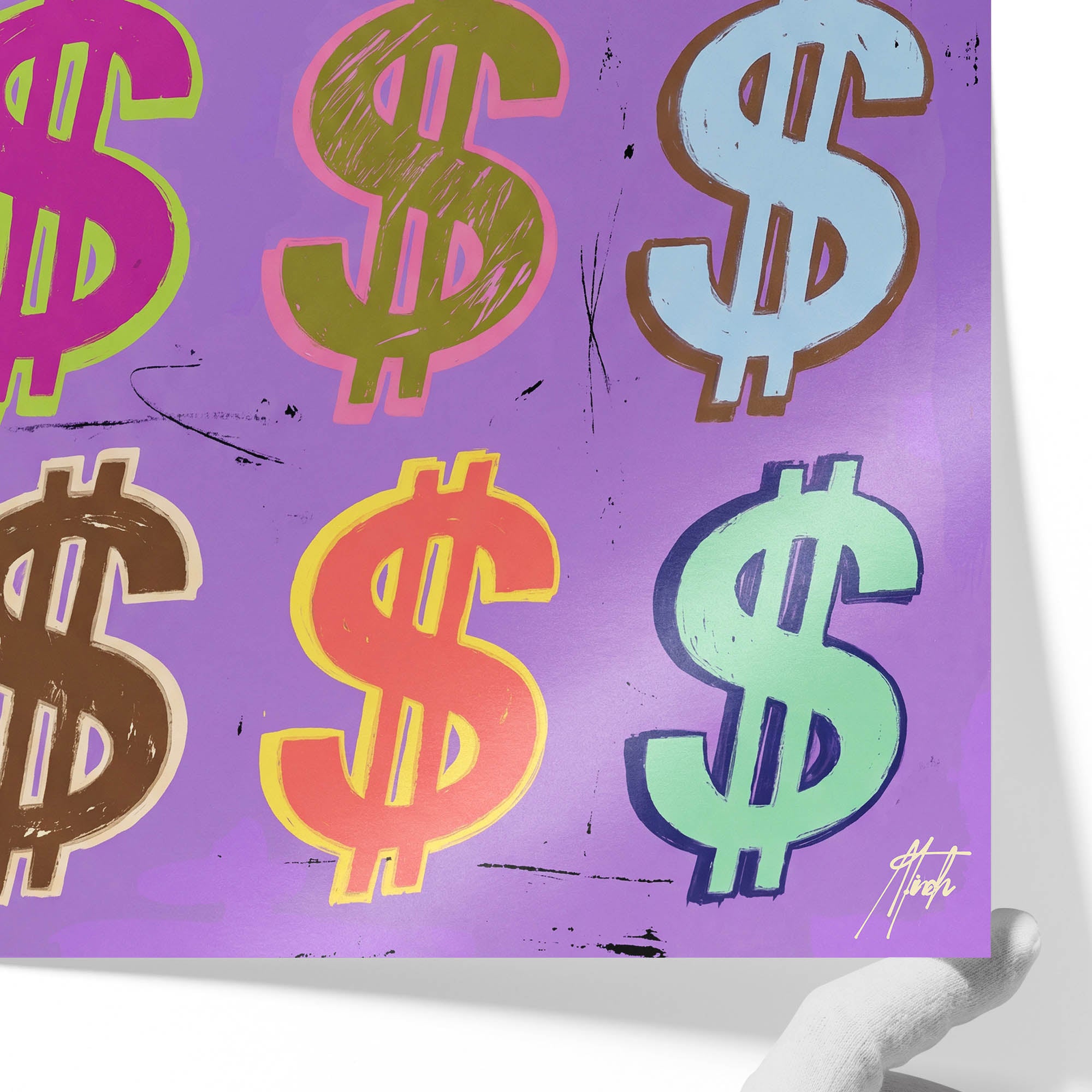 Dollar Signs — Lilac
