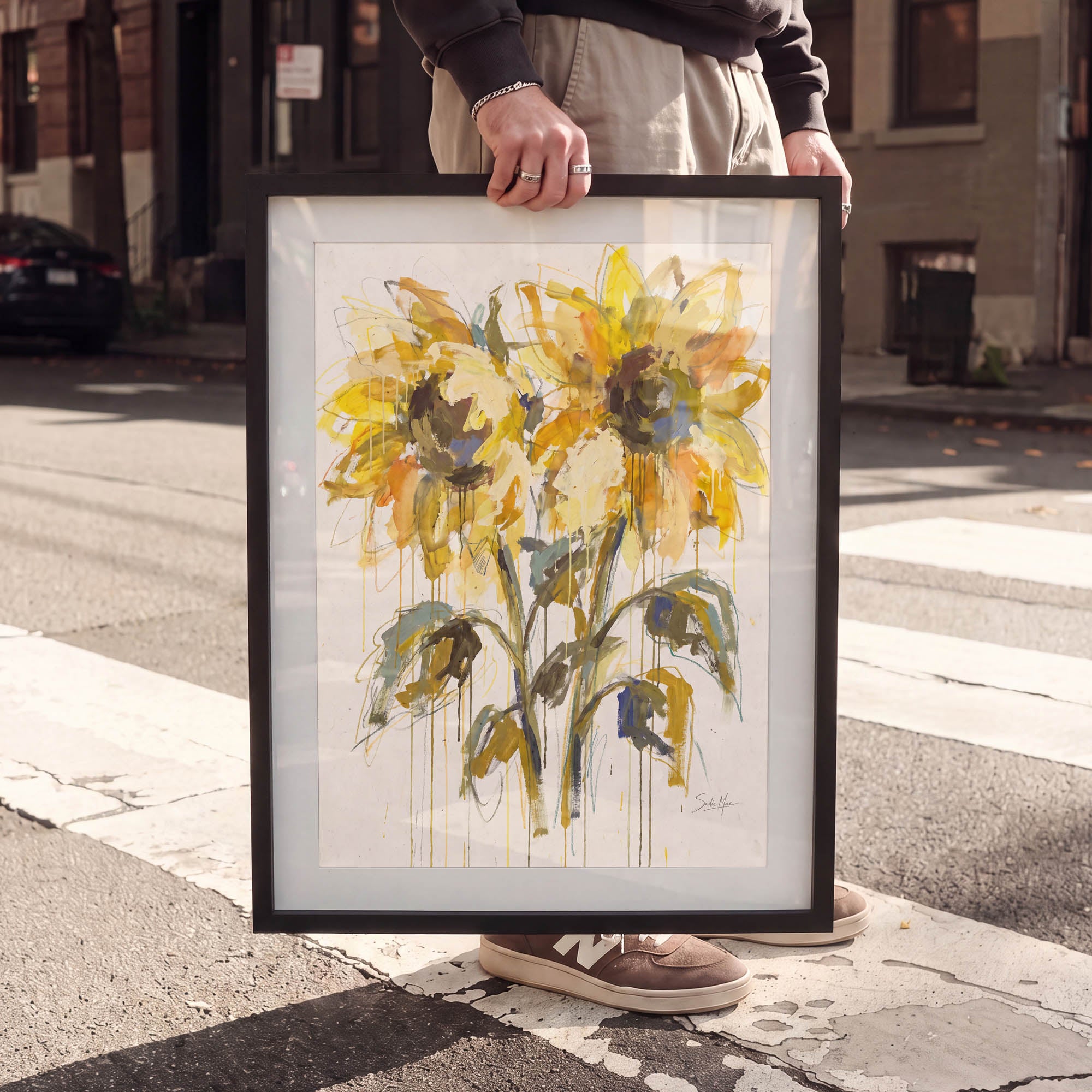 Ochre Sunflowers