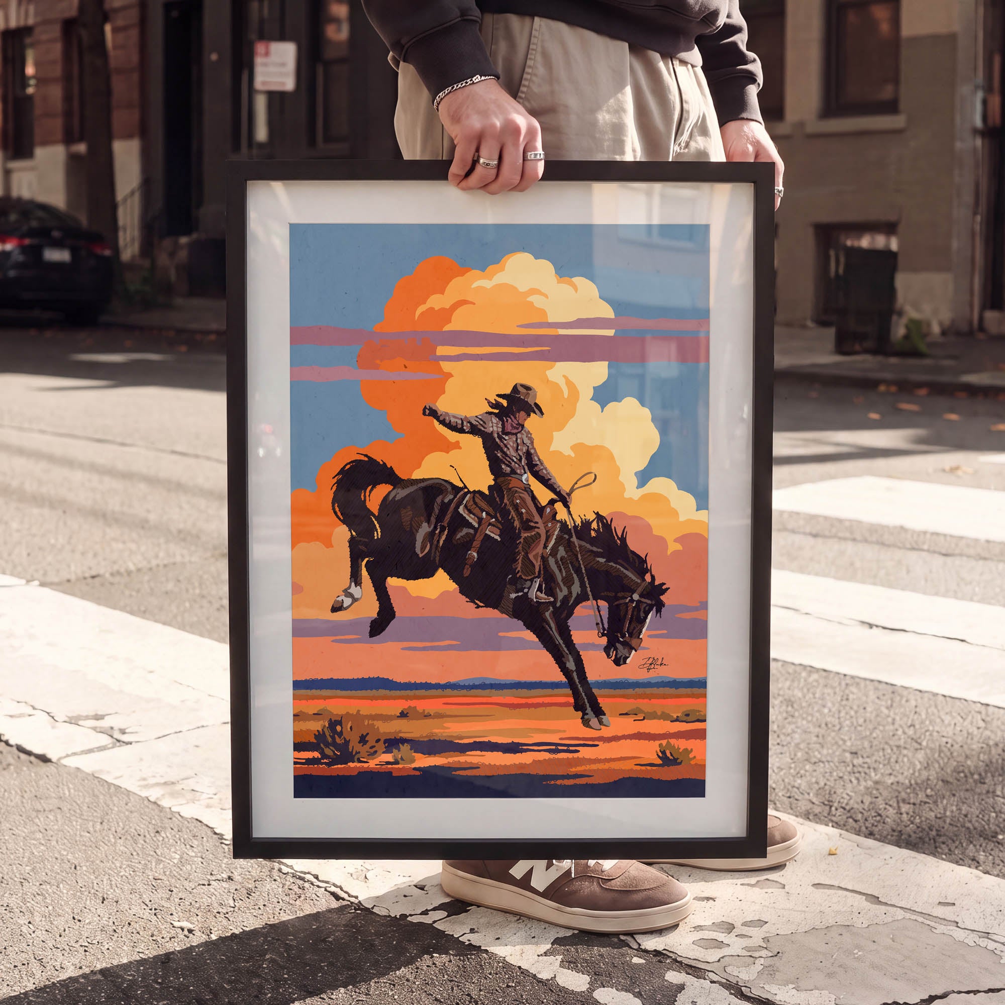 Sunset Bronco