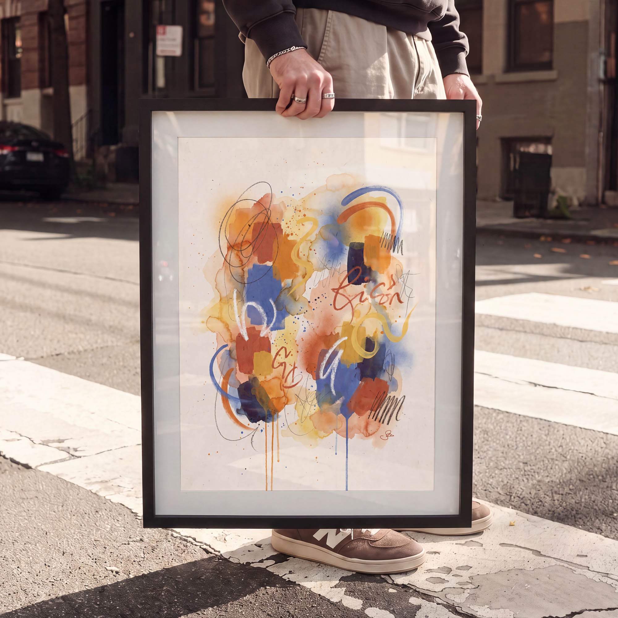 Ochre Rhythm No. 1