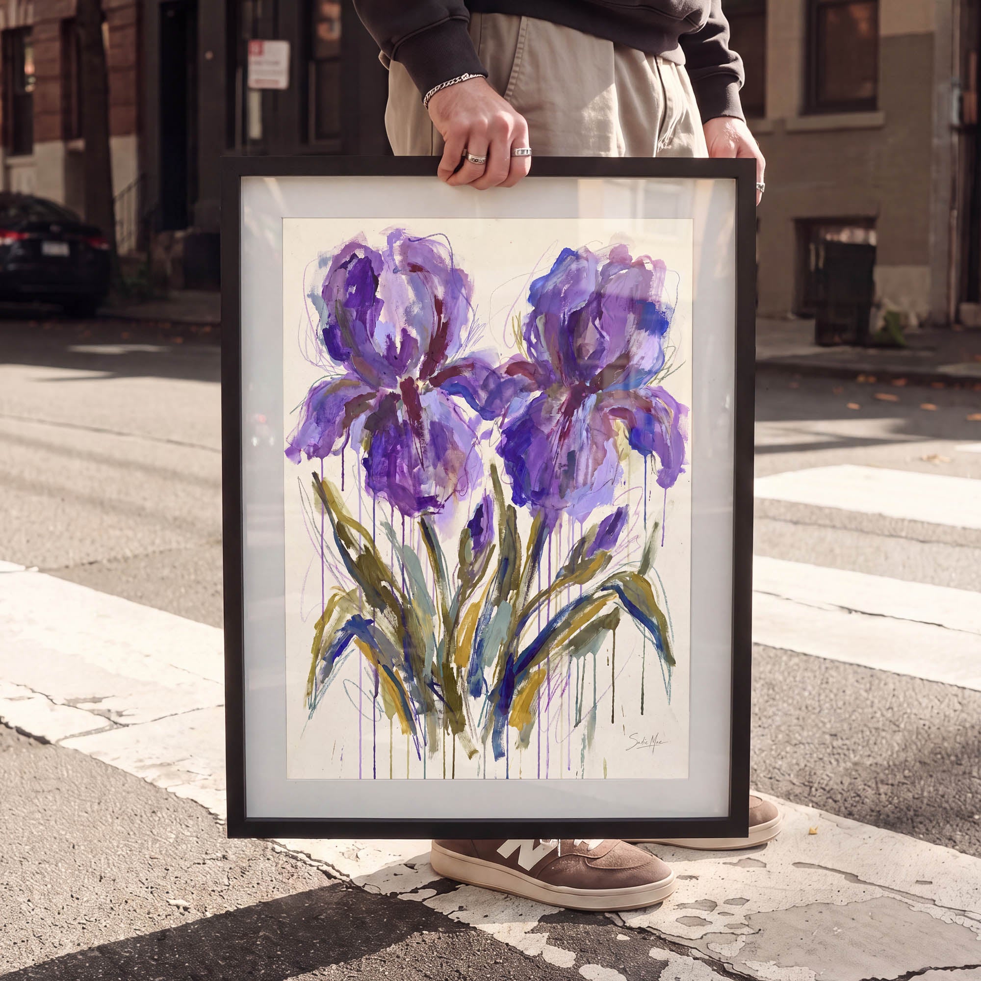 Amethyst Irises