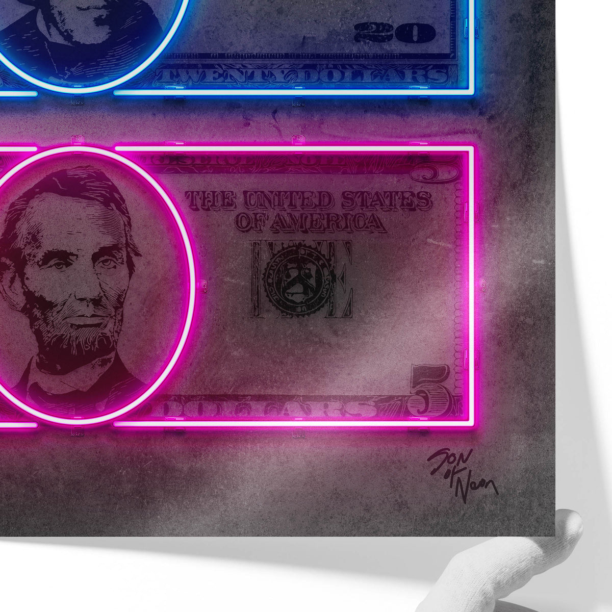 Dollar Bills ‘Neon’