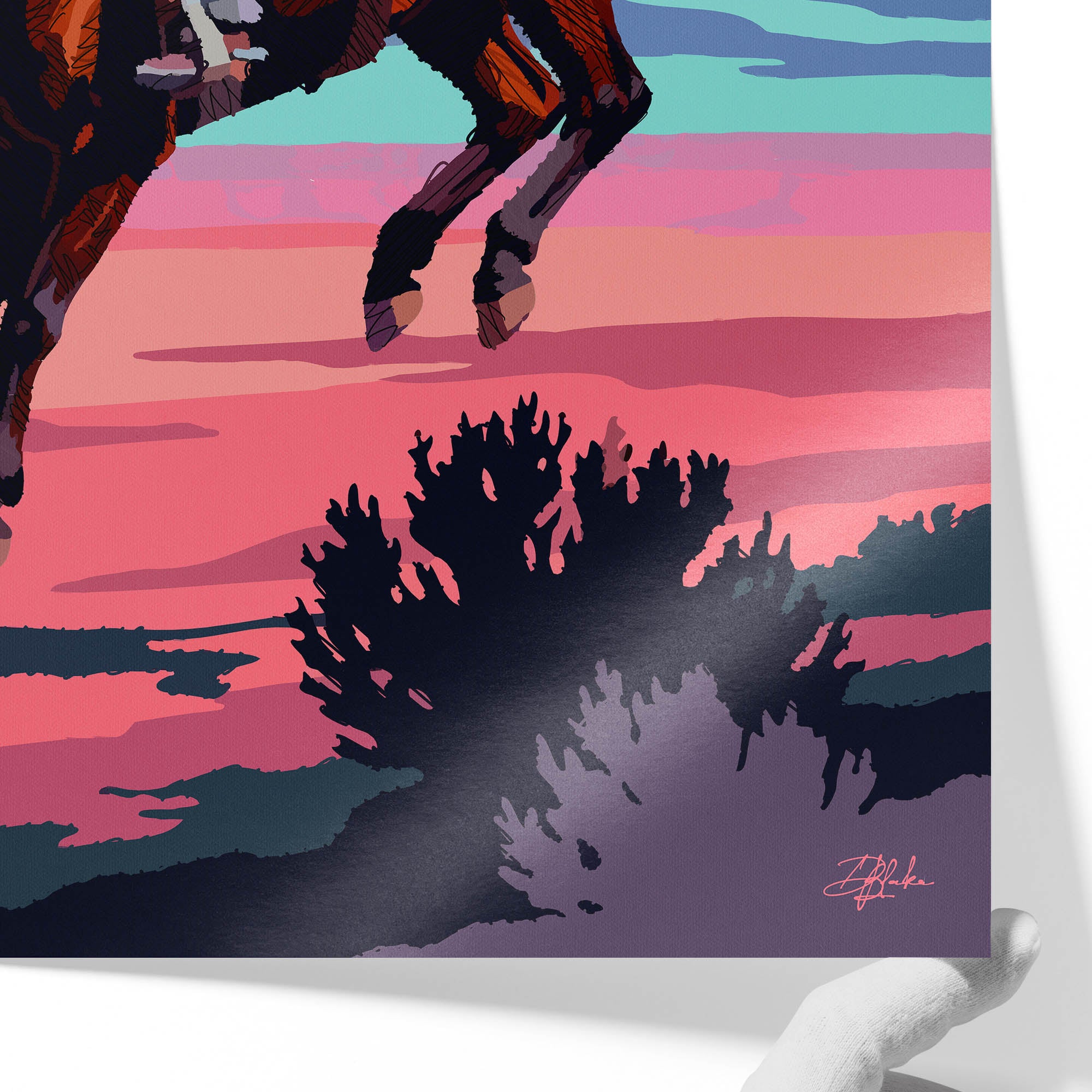 Rodeo in Red