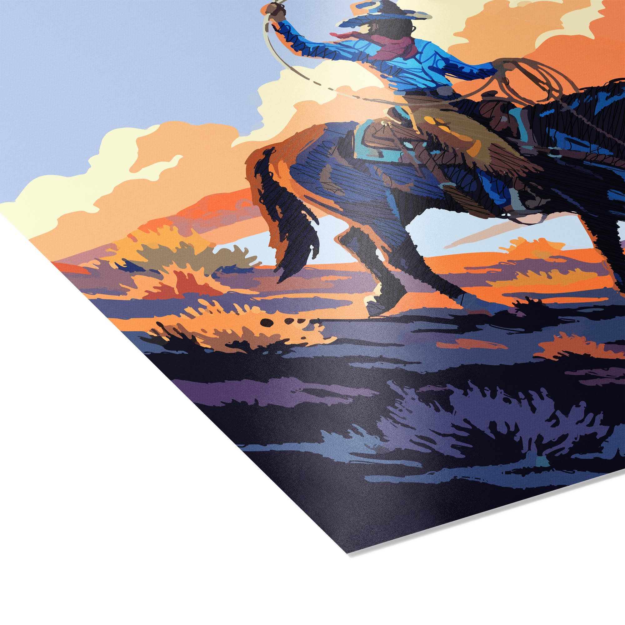 Cloudbank Cowgirl