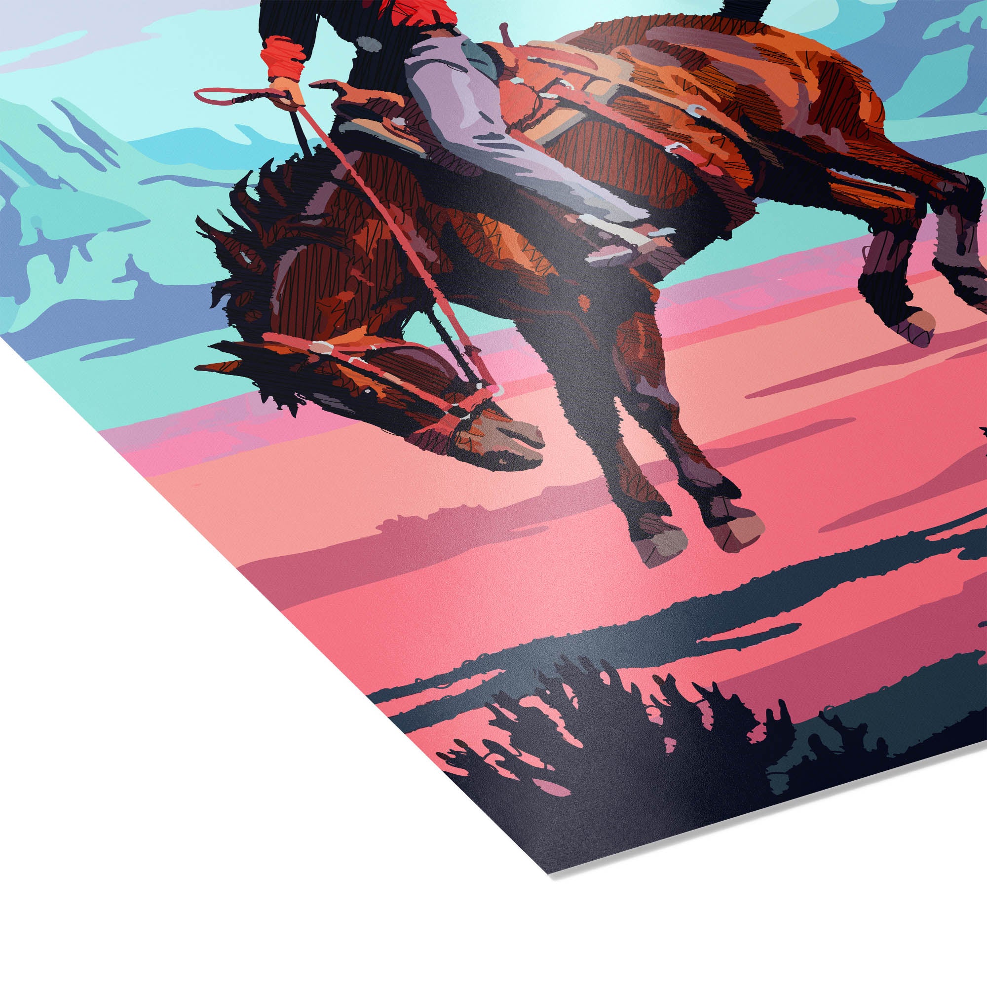 Rodeo in Red