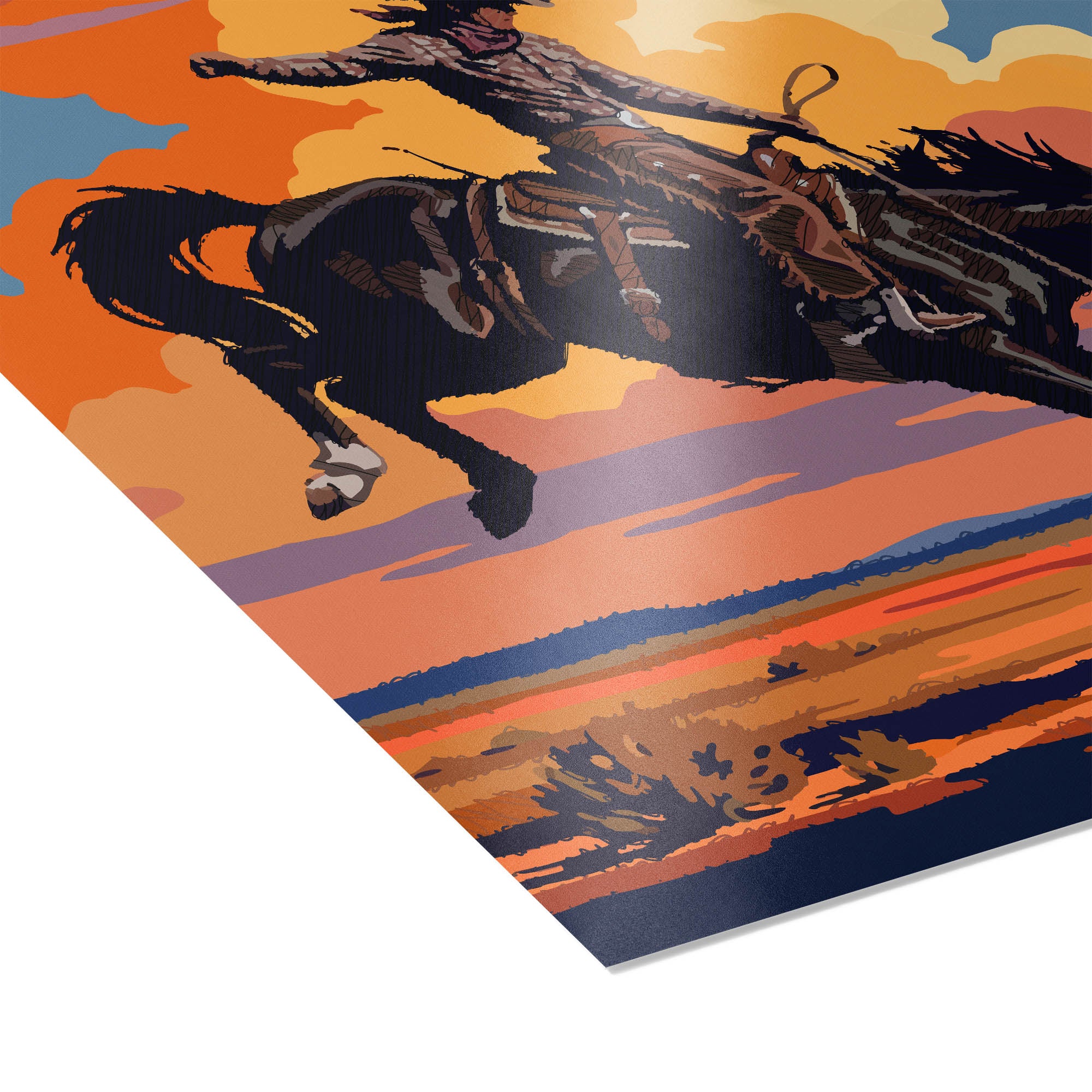 Sunset Bronco