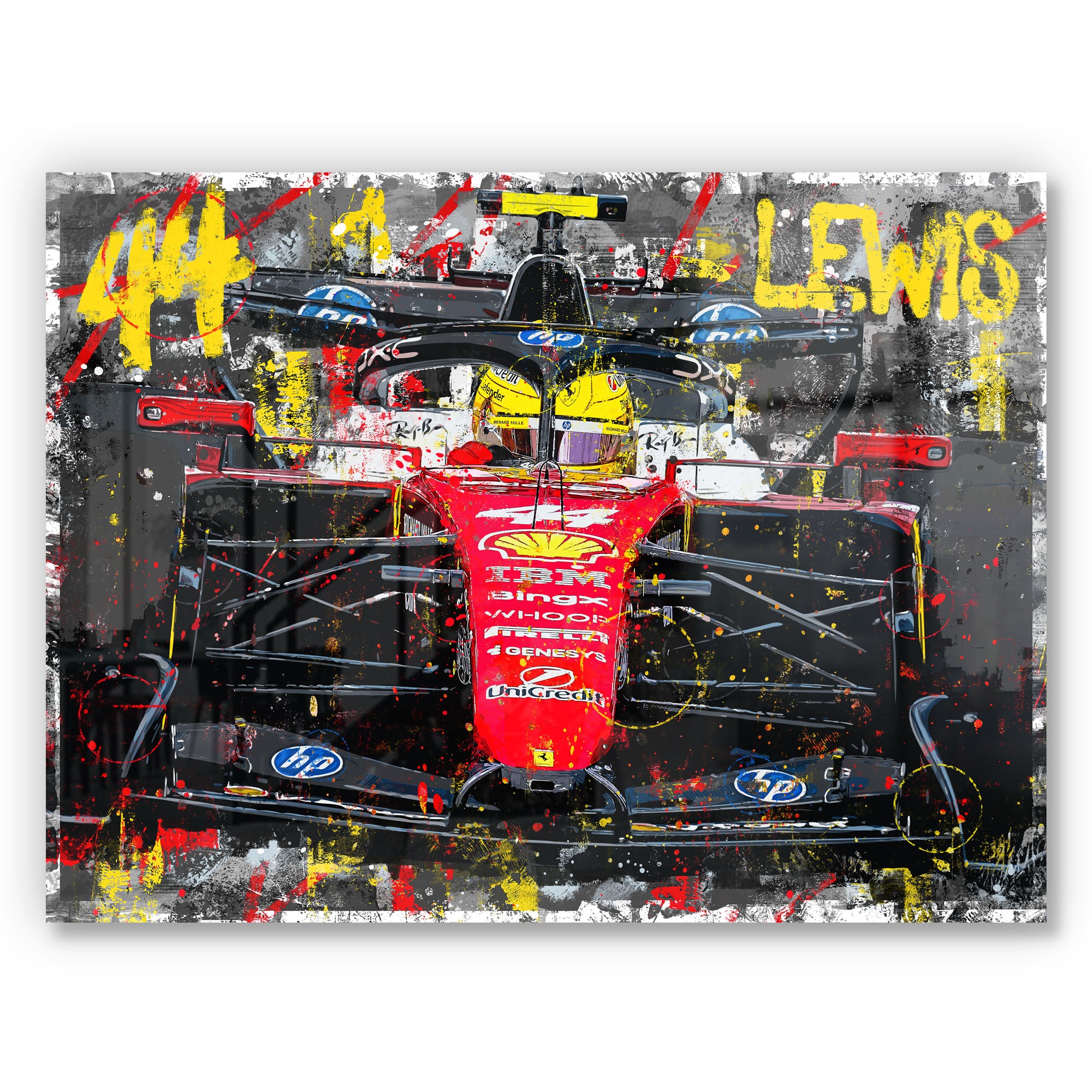 Lewis Hamilton '2026' Graffiti
