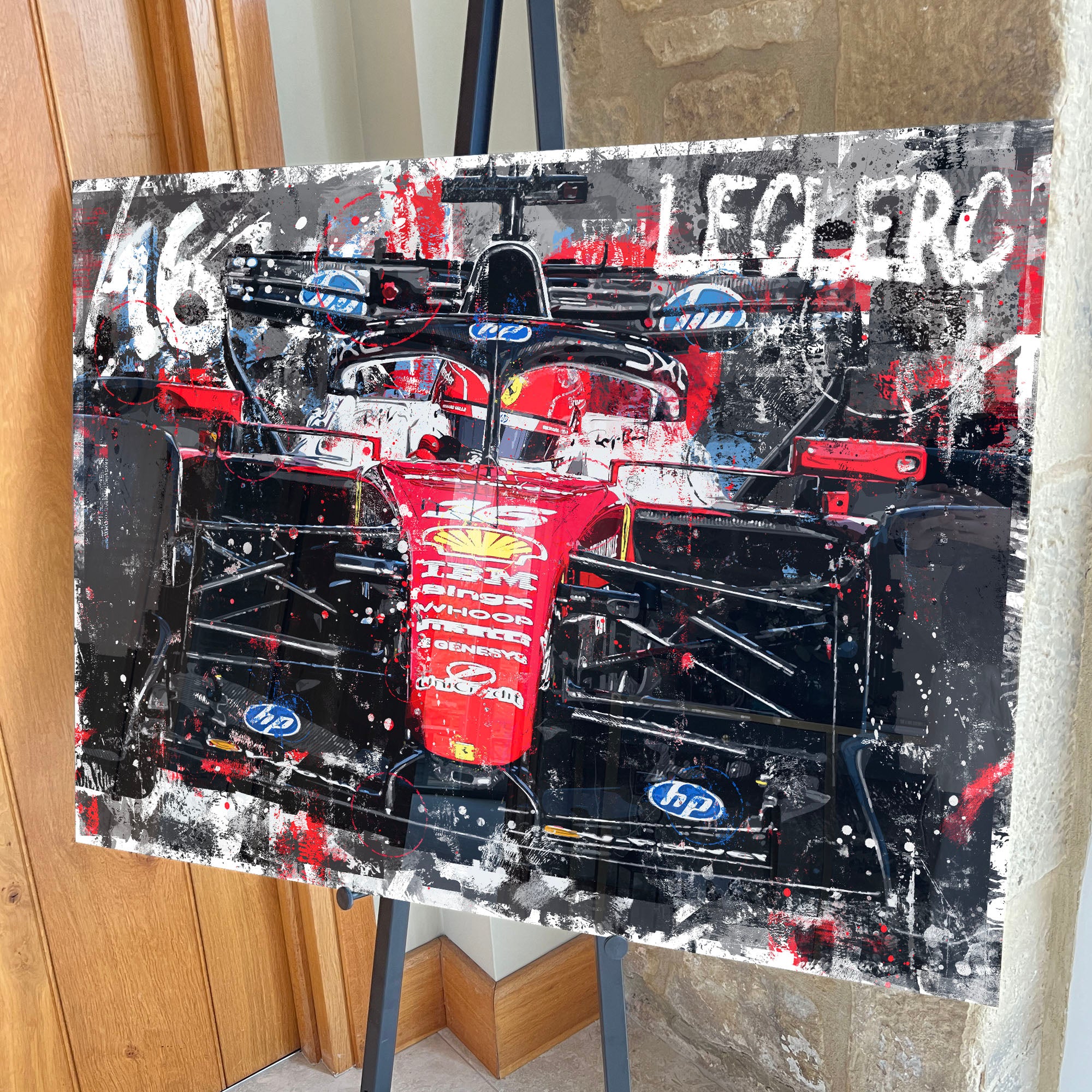 Charles Leclerc '2026' Graffiti