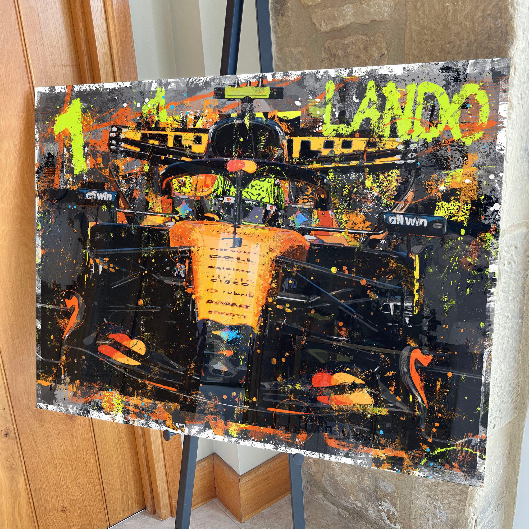 Lando Norris '2026' Graffiti
