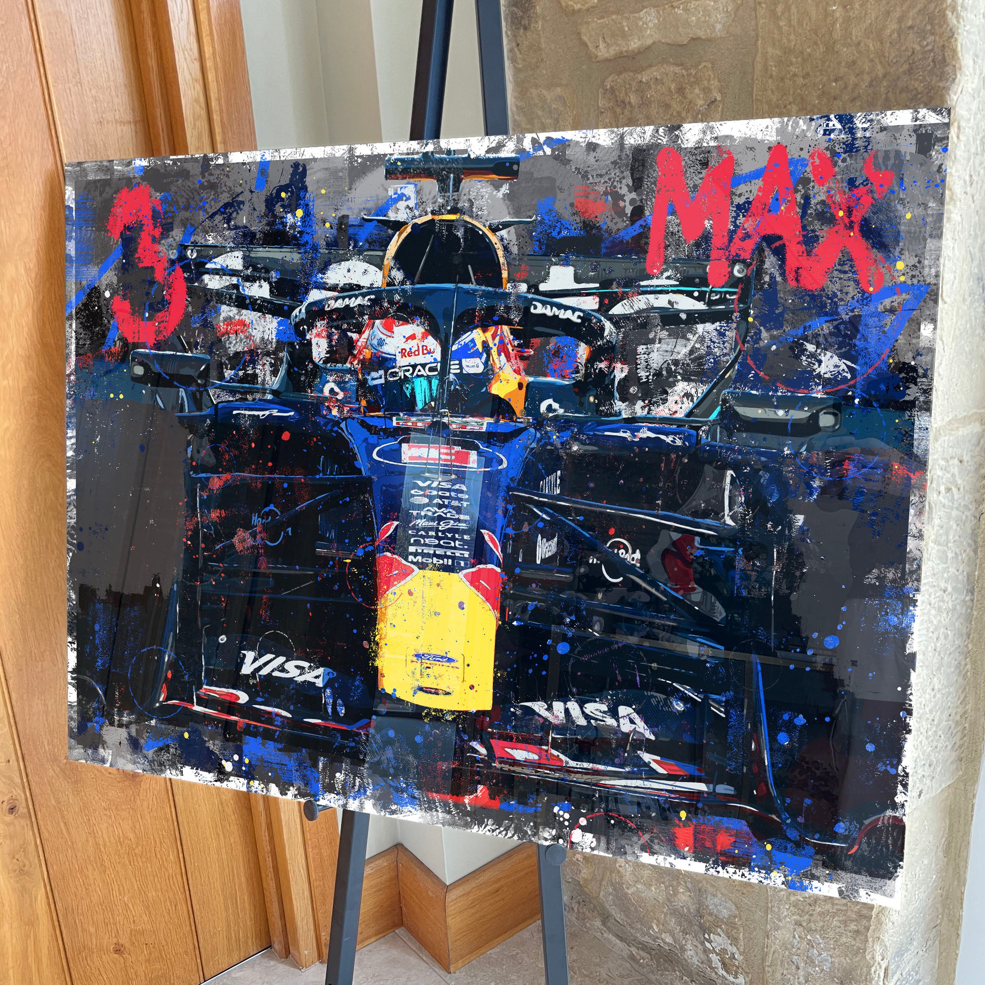 Max Verstappen '2026' Graffiti