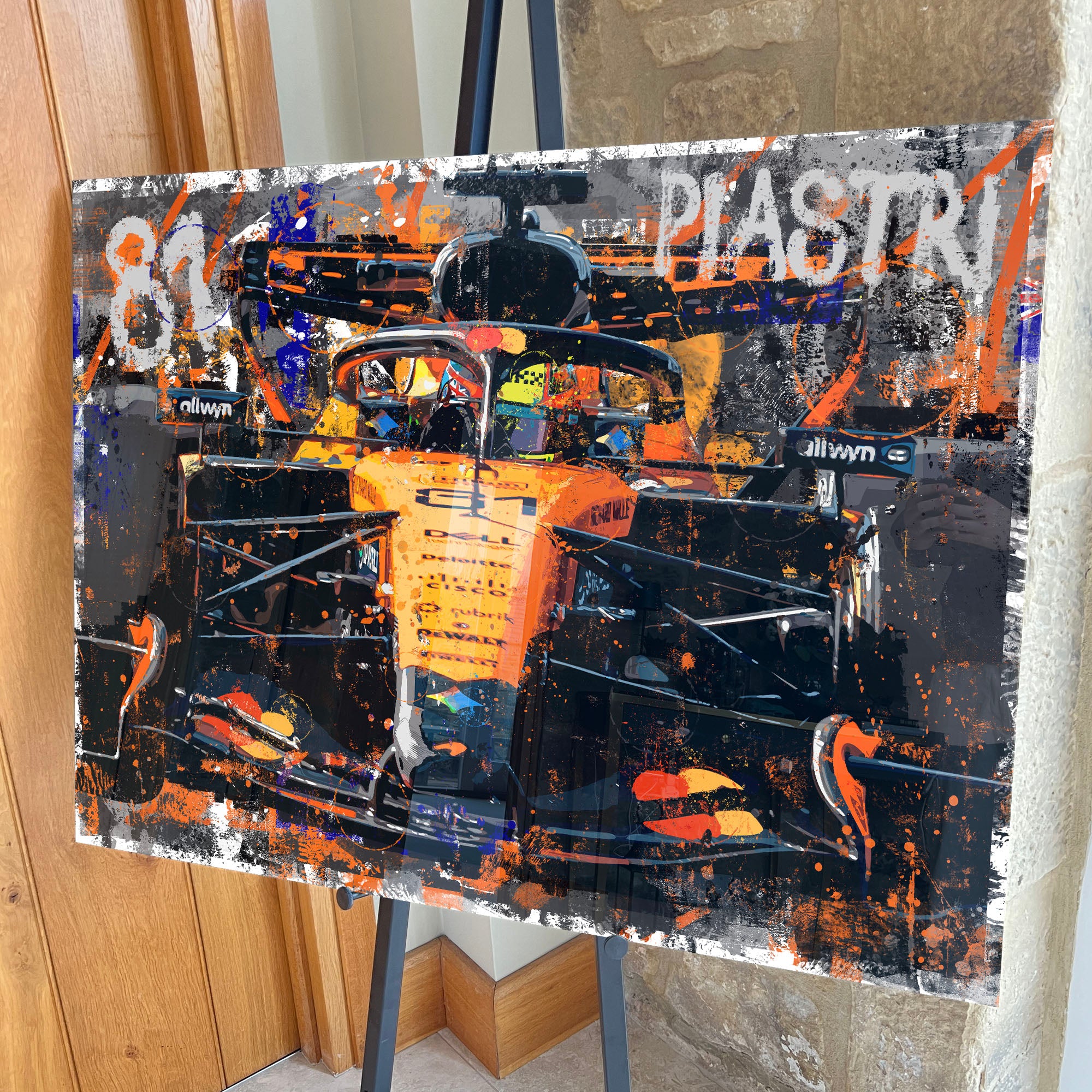 Oscar Piastri '2026' Graffiti