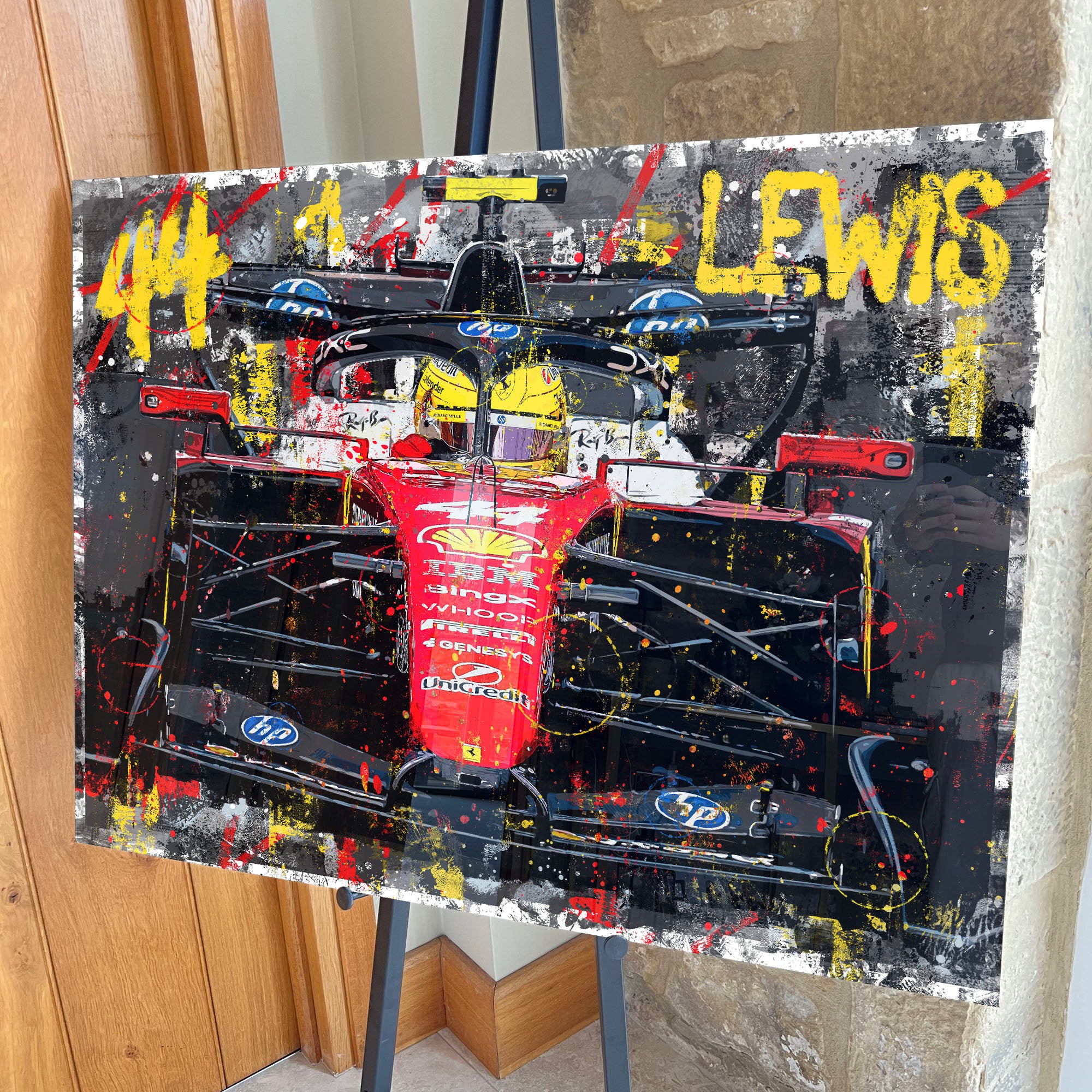 Lewis Hamilton '2026' Graffiti