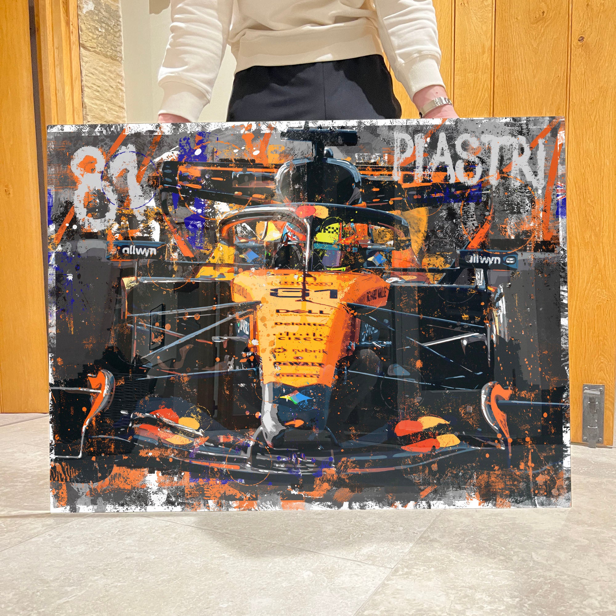 Oscar Piastri '2026' Graffiti