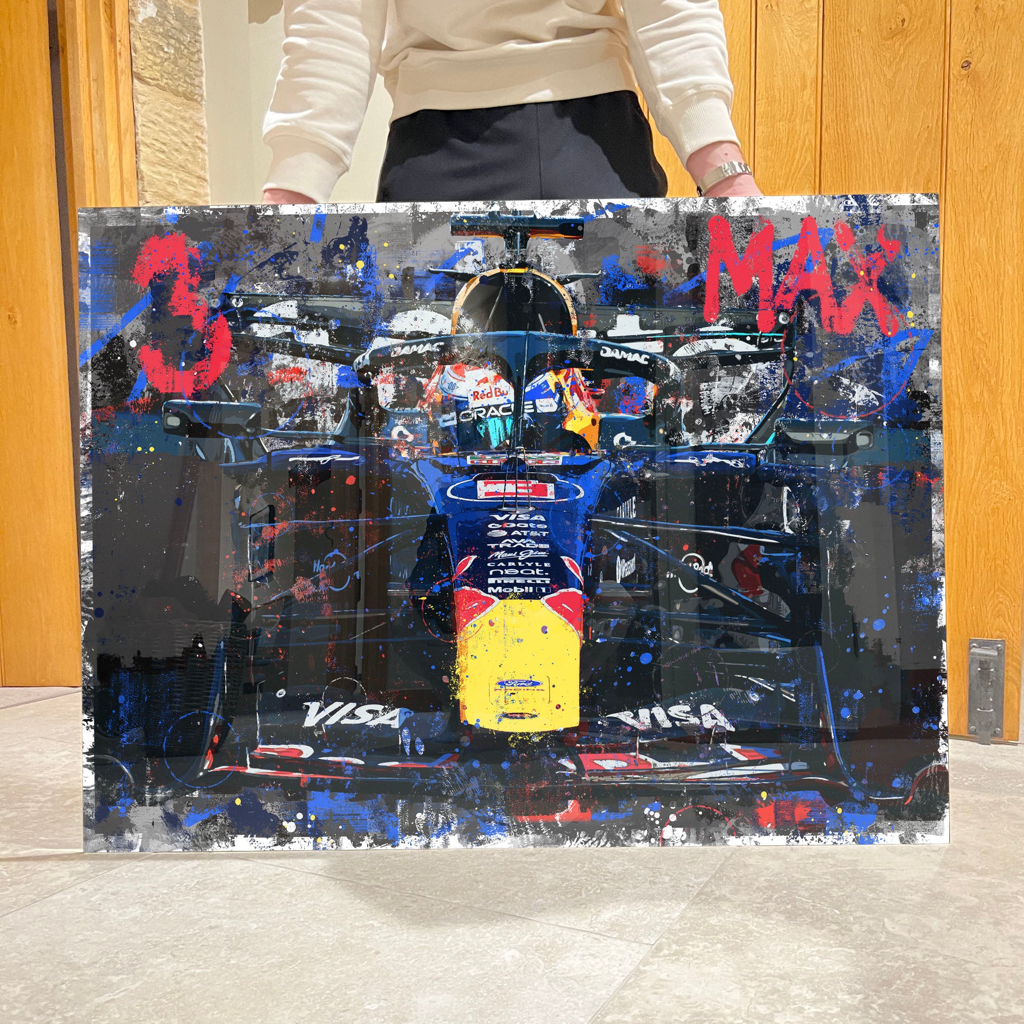 Max Verstappen '2026' Graffiti