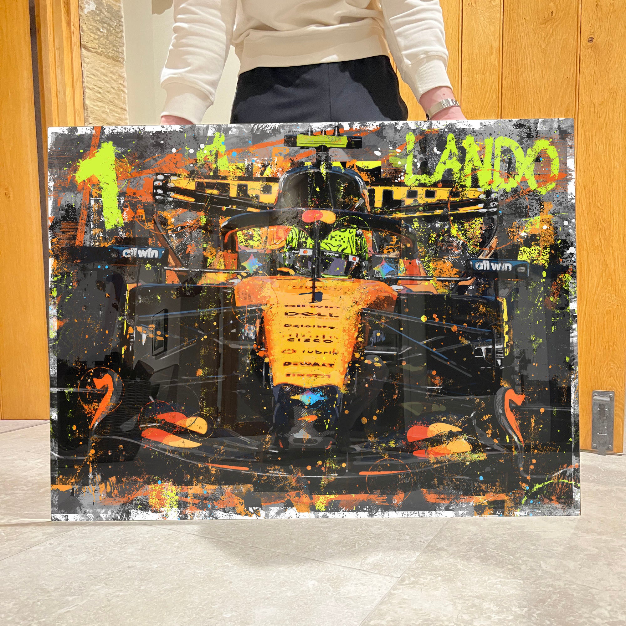 Lando Norris '2026' Graffiti