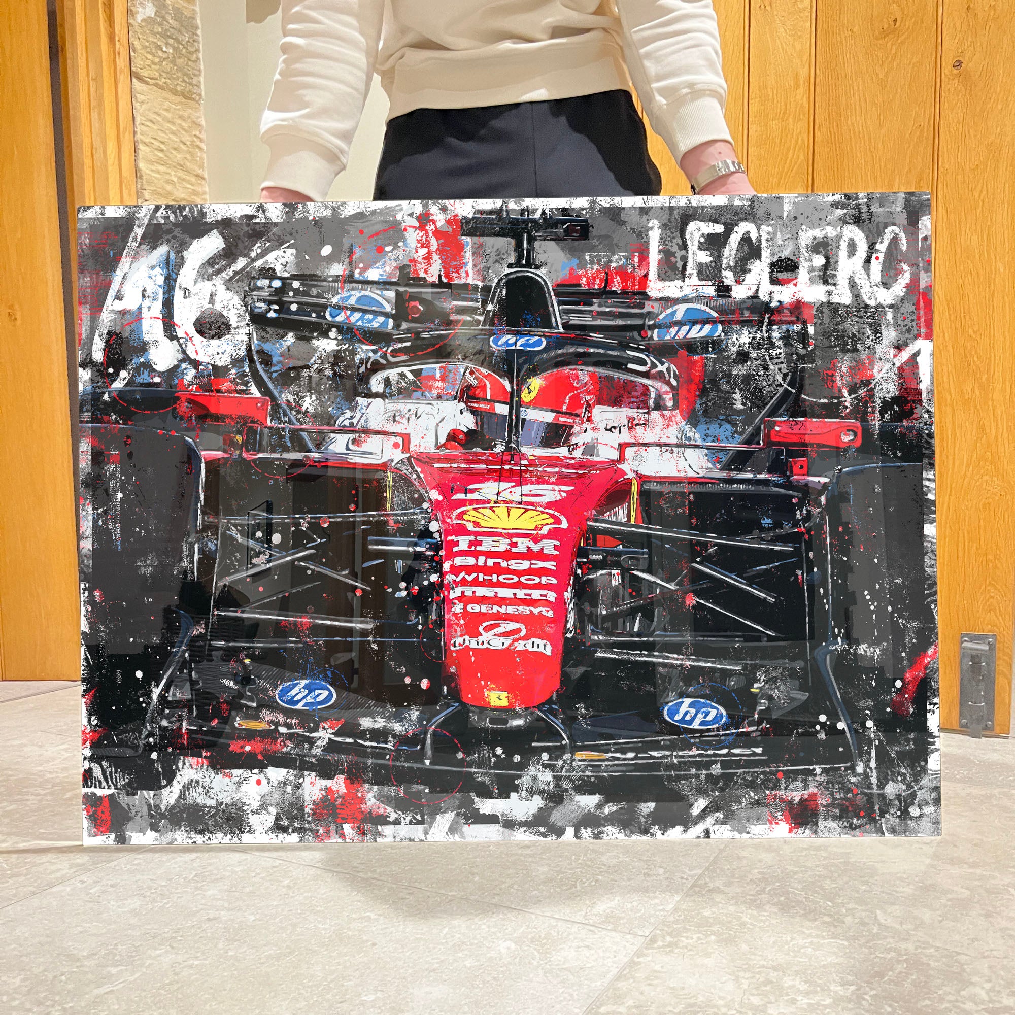 Charles Leclerc '2026' Graffiti