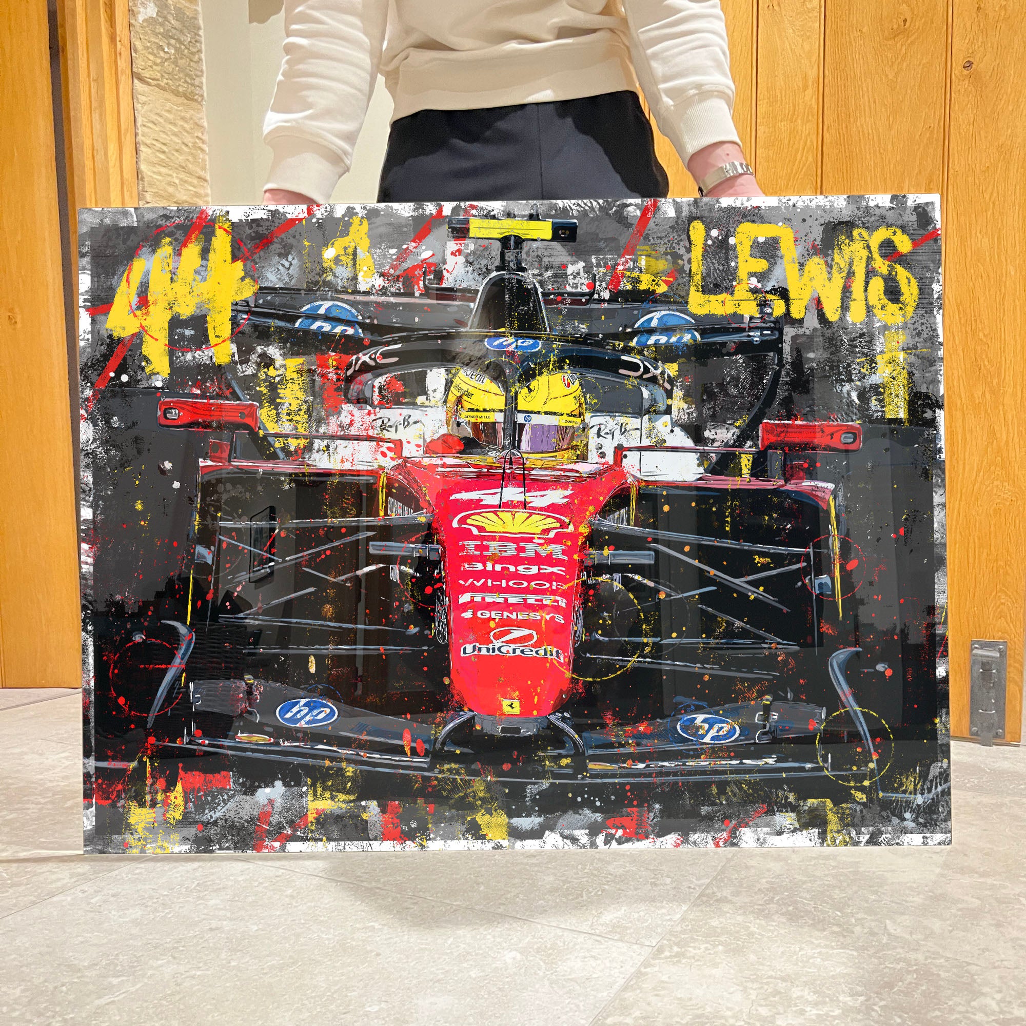 Lewis Hamilton '2026' Graffiti