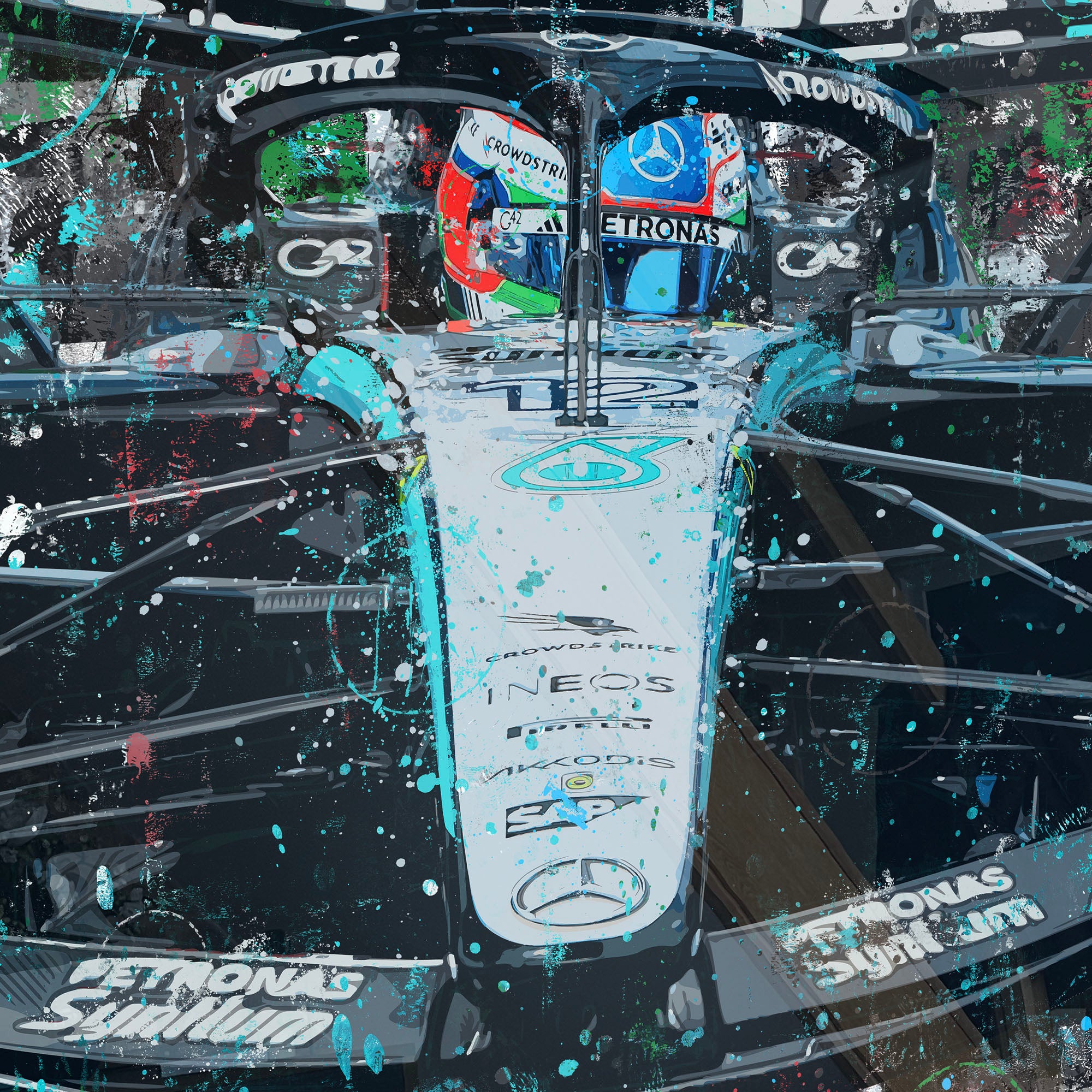Kimi Antonelli '2026' Graffiti