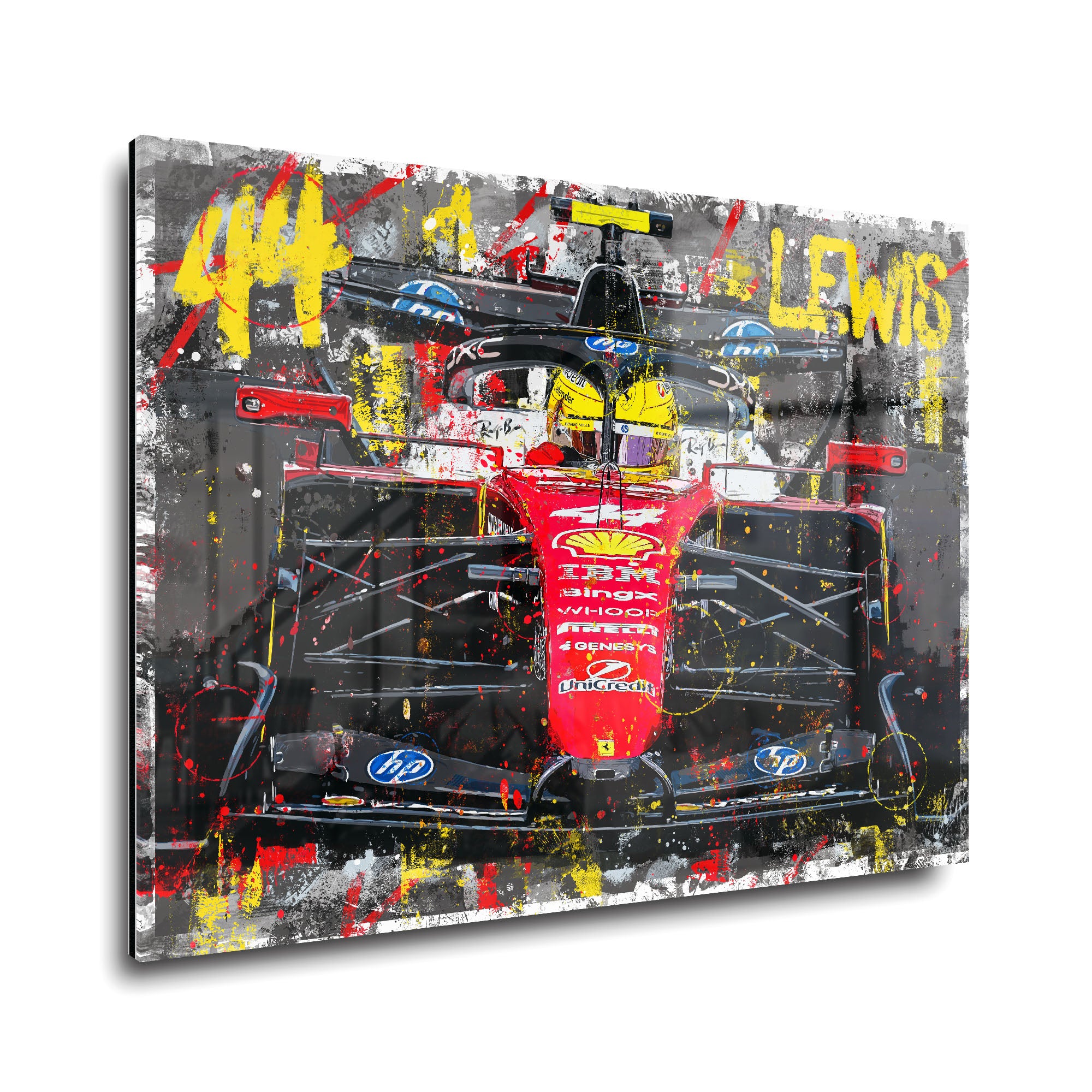Lewis Hamilton '2026' Graffiti
