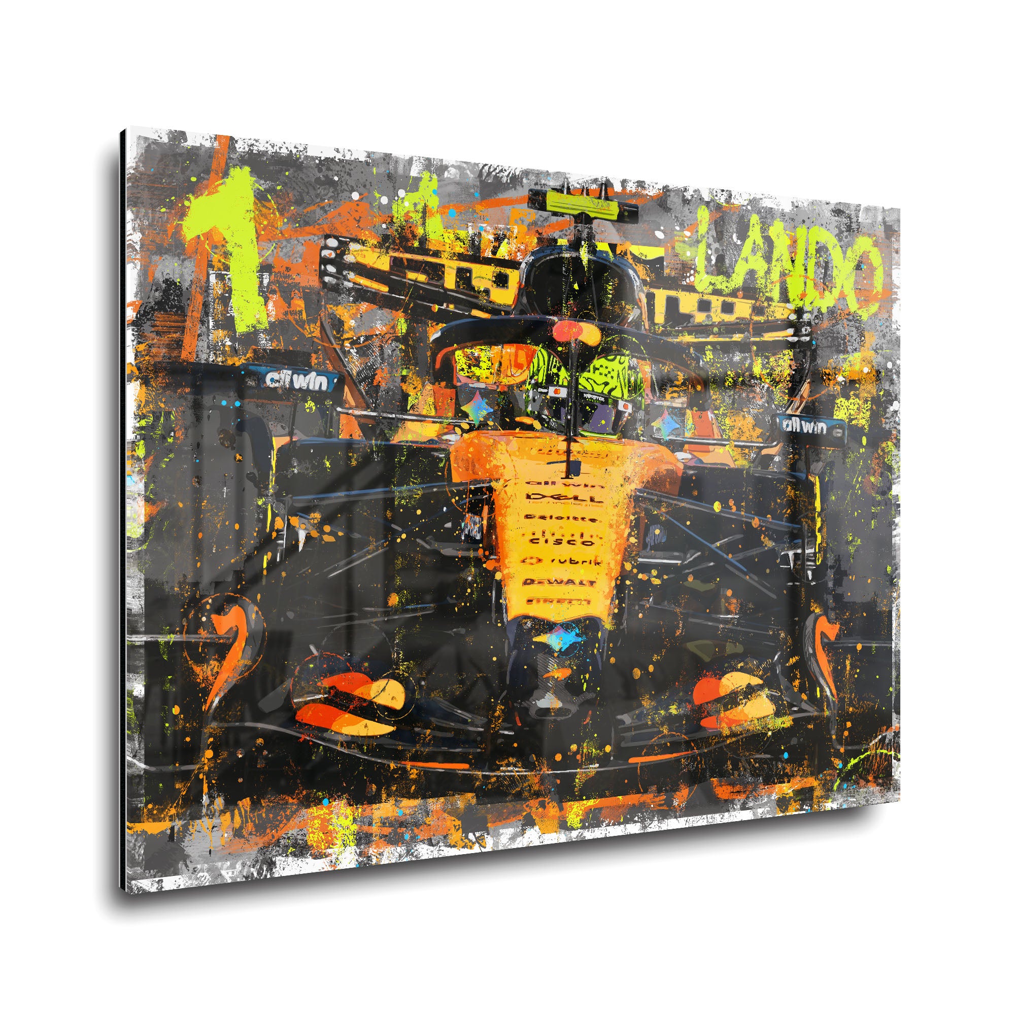 Lando Norris '2026' Graffiti