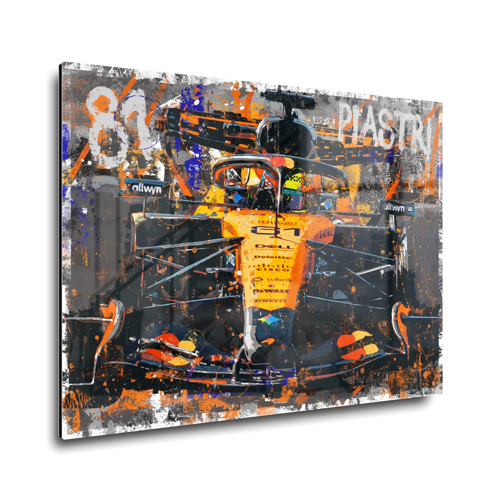 Oscar Piastri '2026' Graffiti